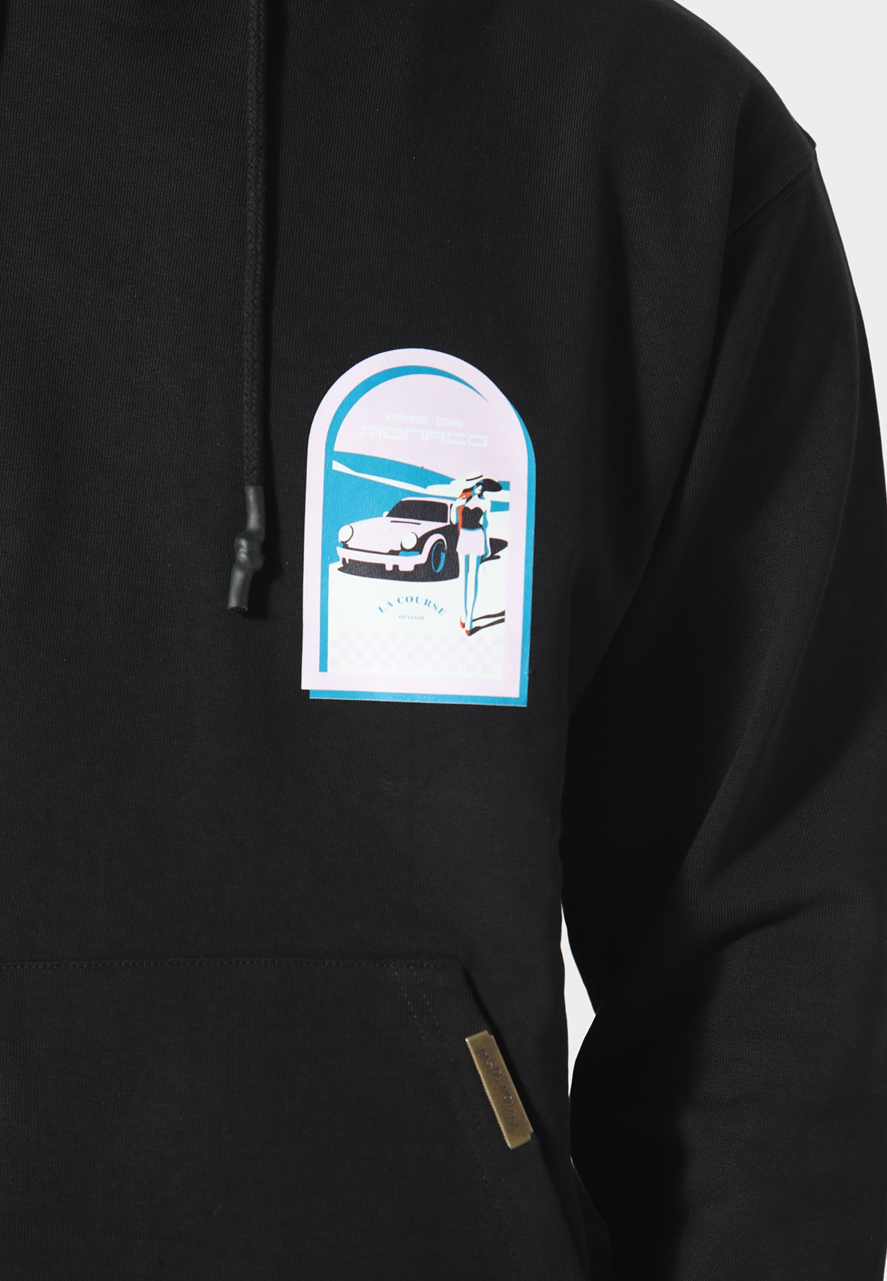 911 Arch Black Hoodie
