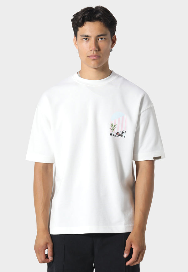 911 Club Off White T-Shirt