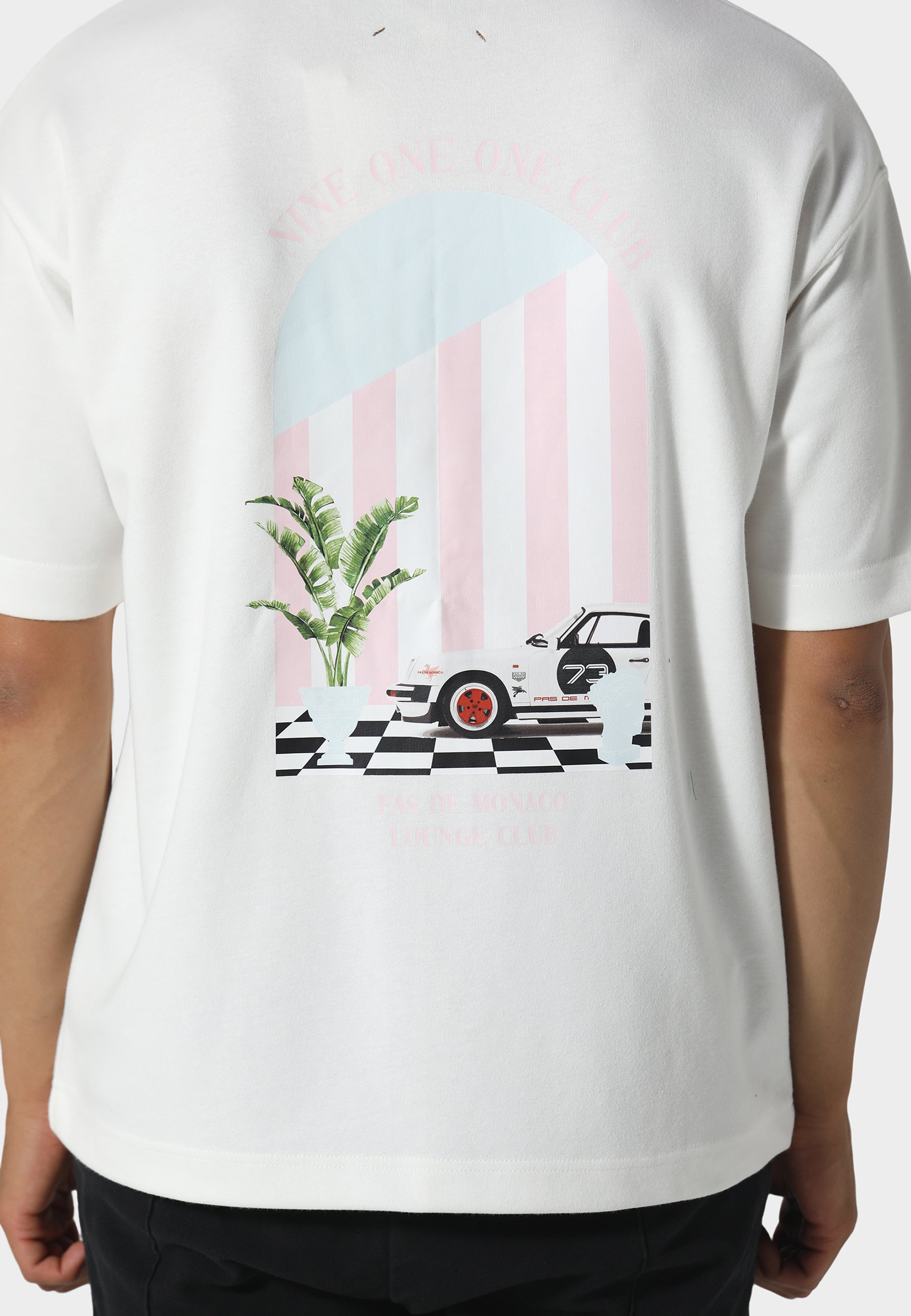 911 Club Off White T-Shirt