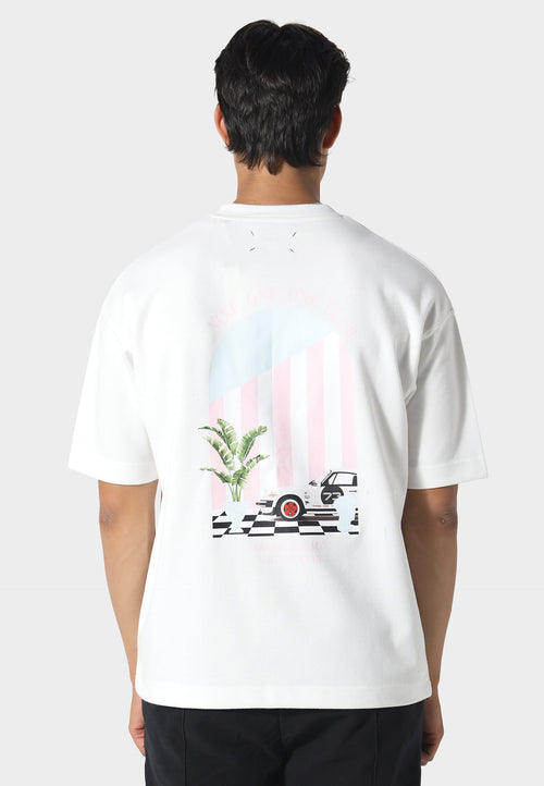 911 Club Off White T-Shirt