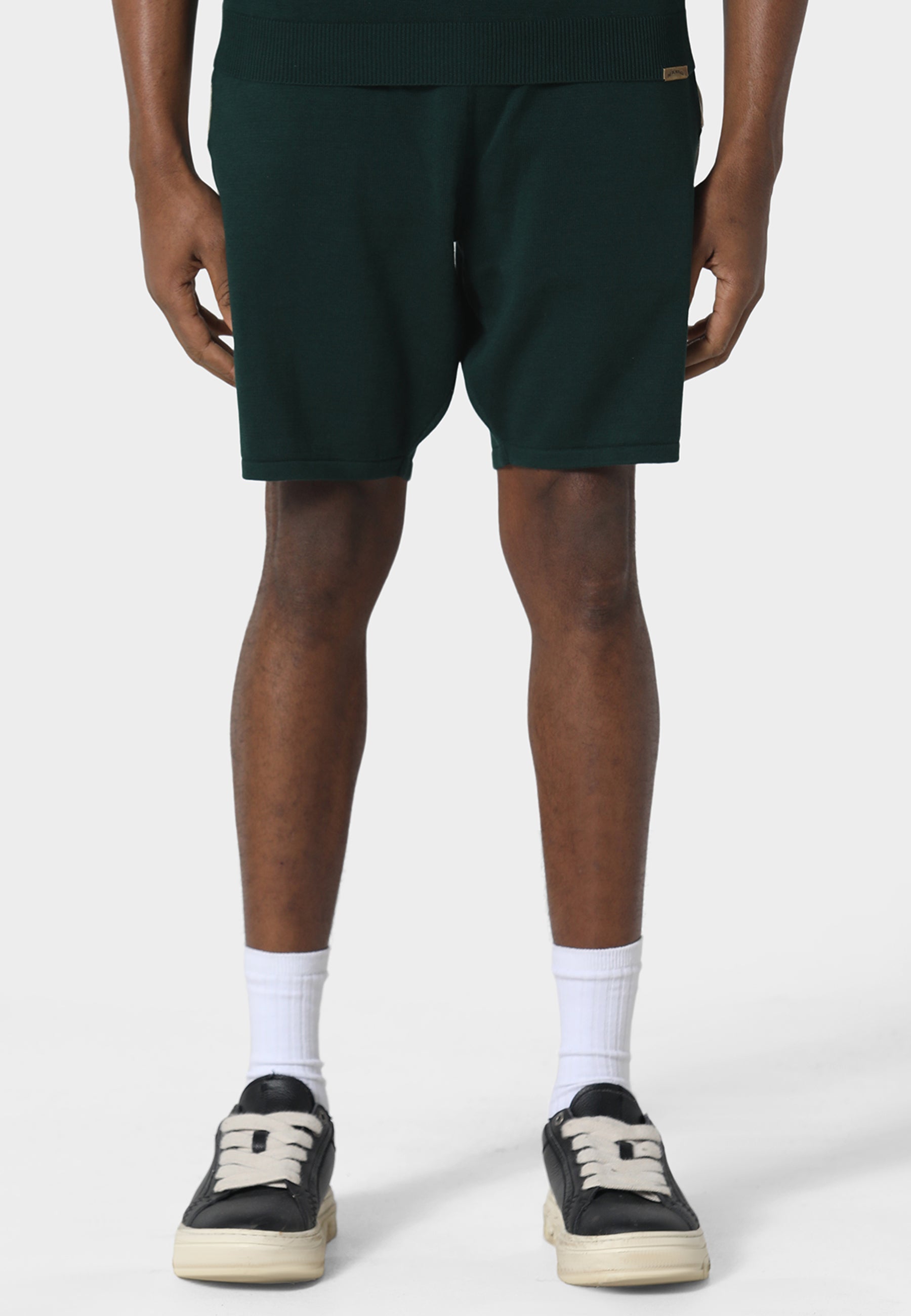 Aether Pedosa Green Knitted Shorts