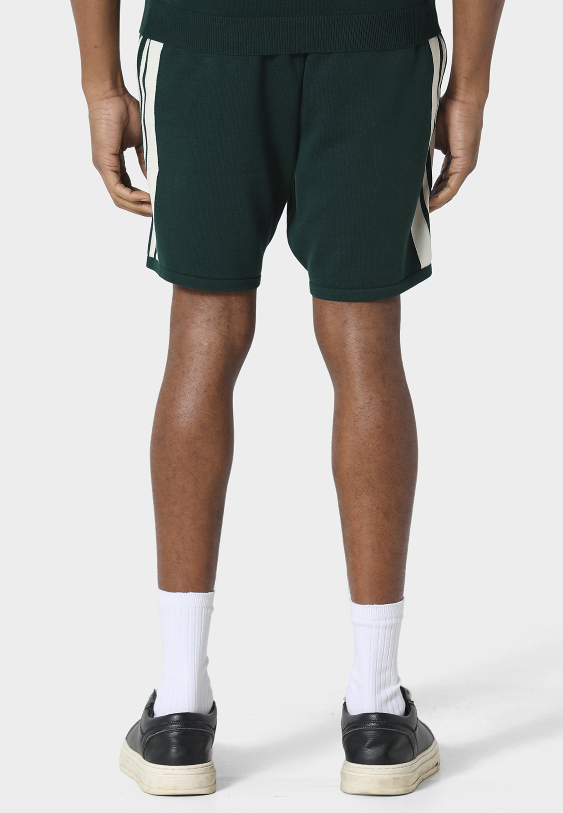 Aether Pedosa Green Knitted Shorts