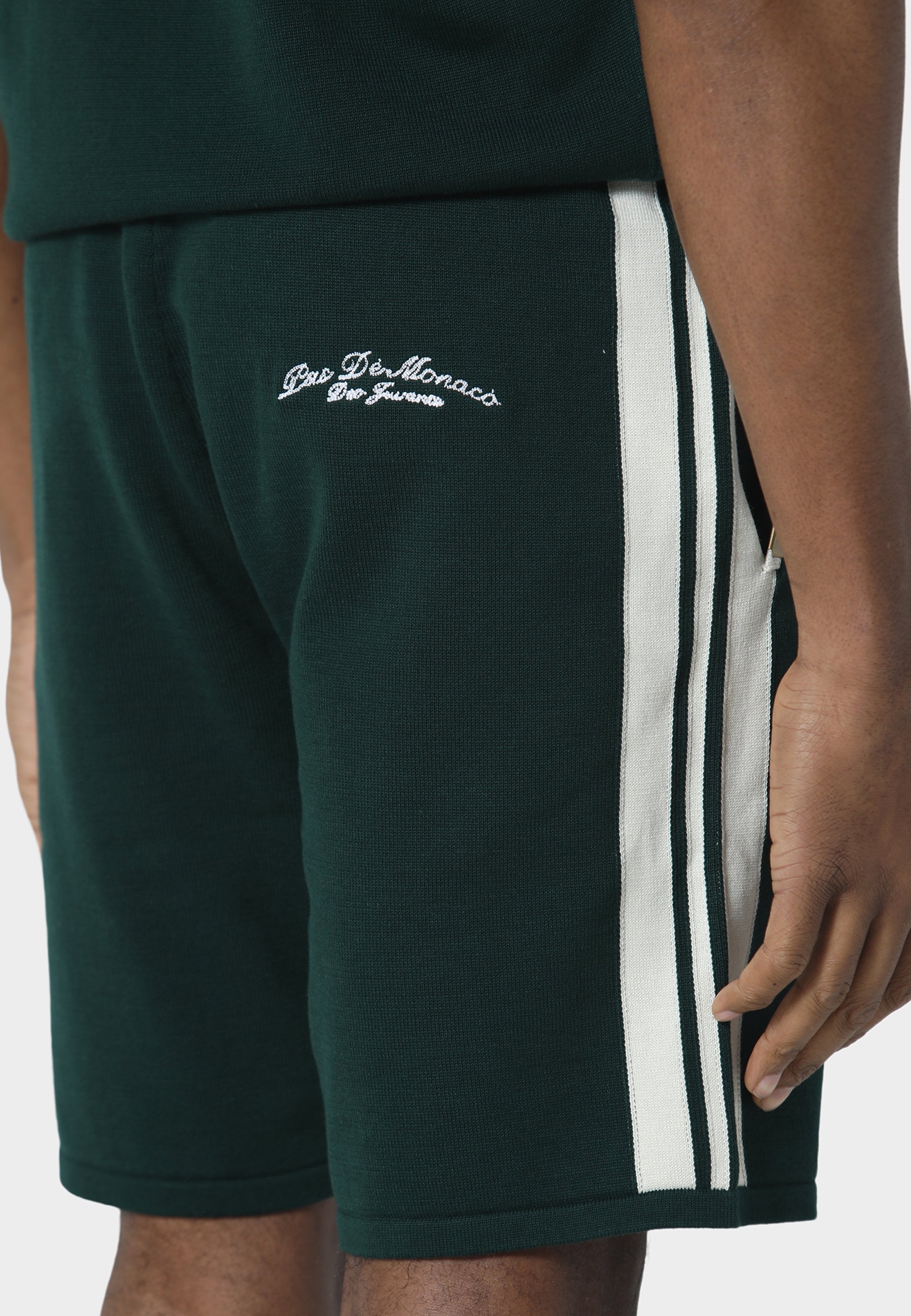 Aether Pedosa Green Knitted Shorts