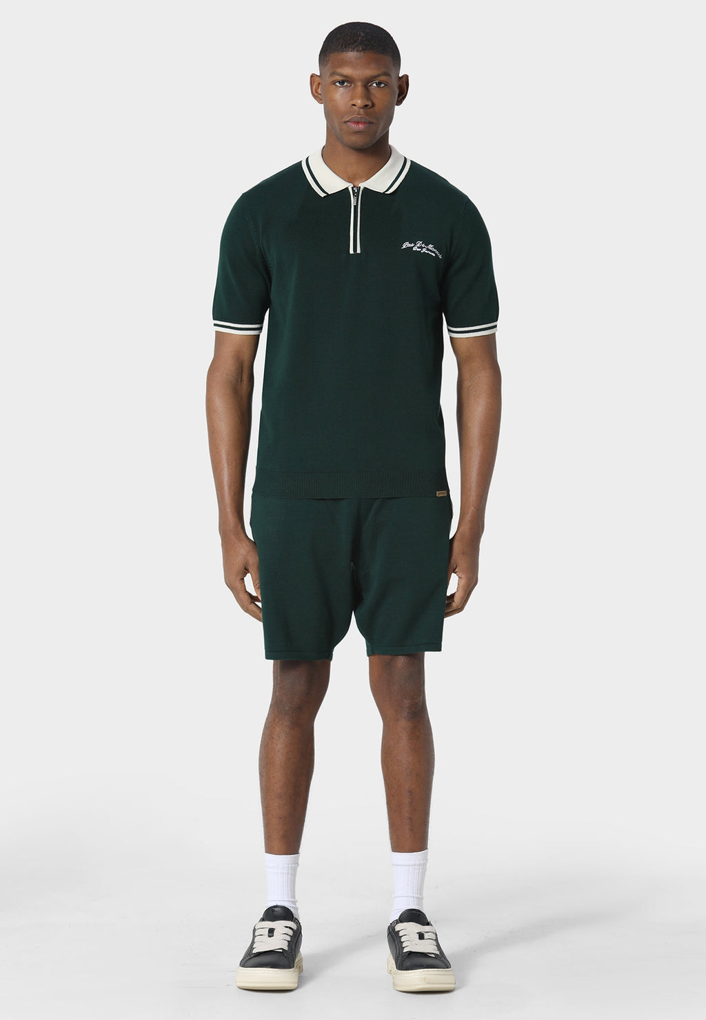 Aether Pedosa Green Knitted Shorts