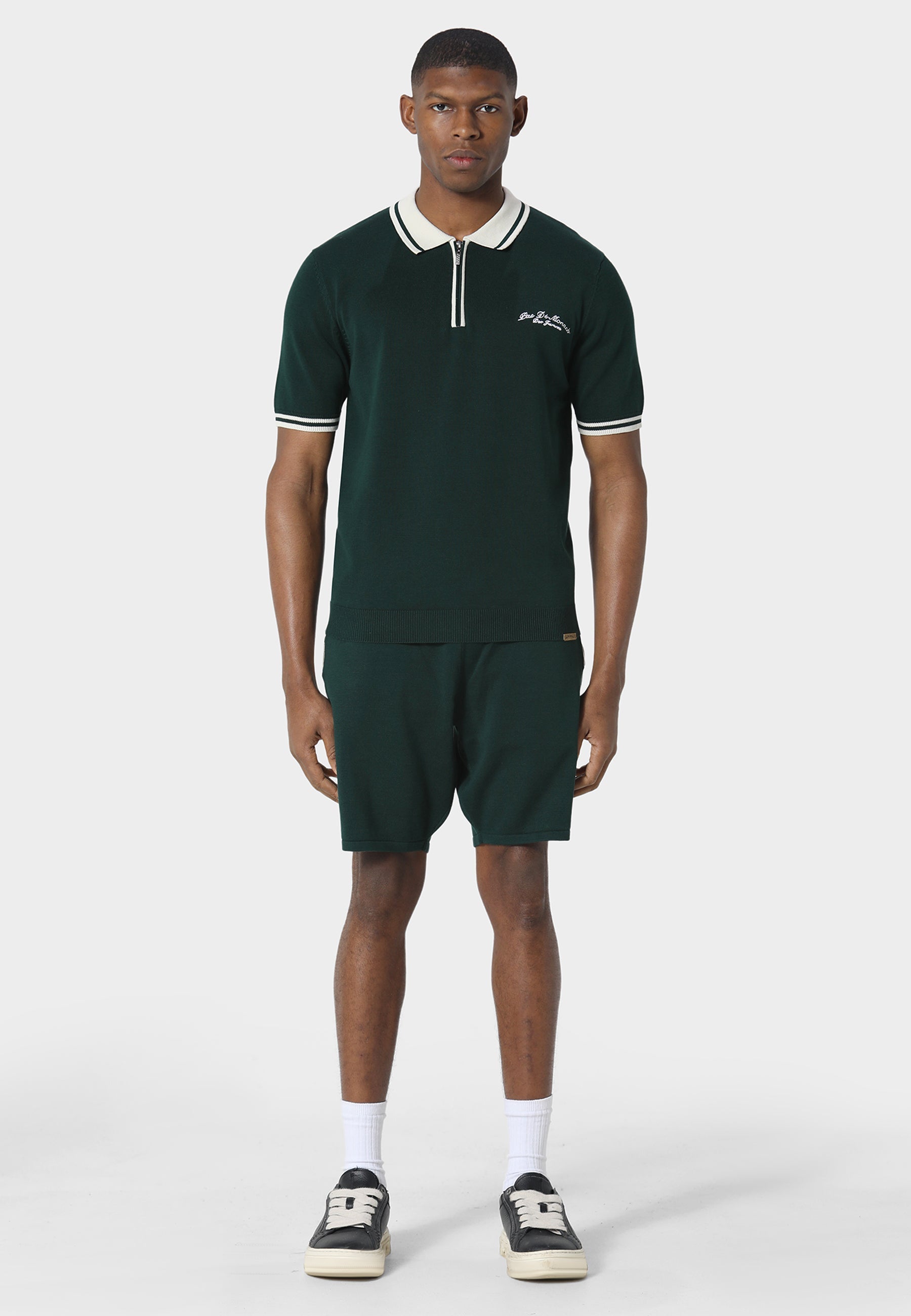 Aether Pedosa Green Knitted Shorts