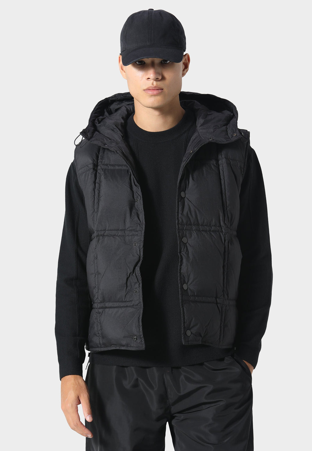 Atherston Black Gilet