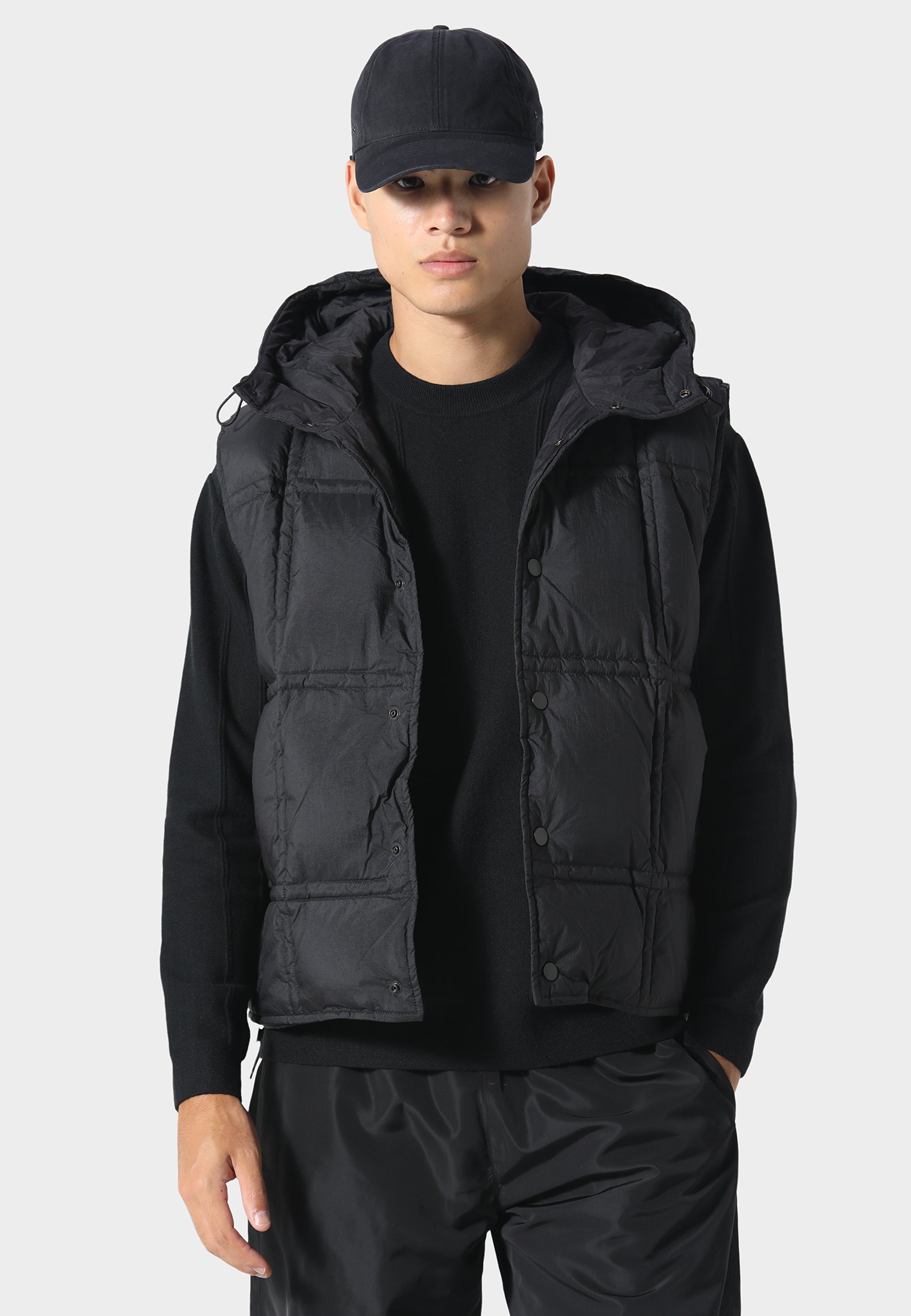 Atherston Black Gilet