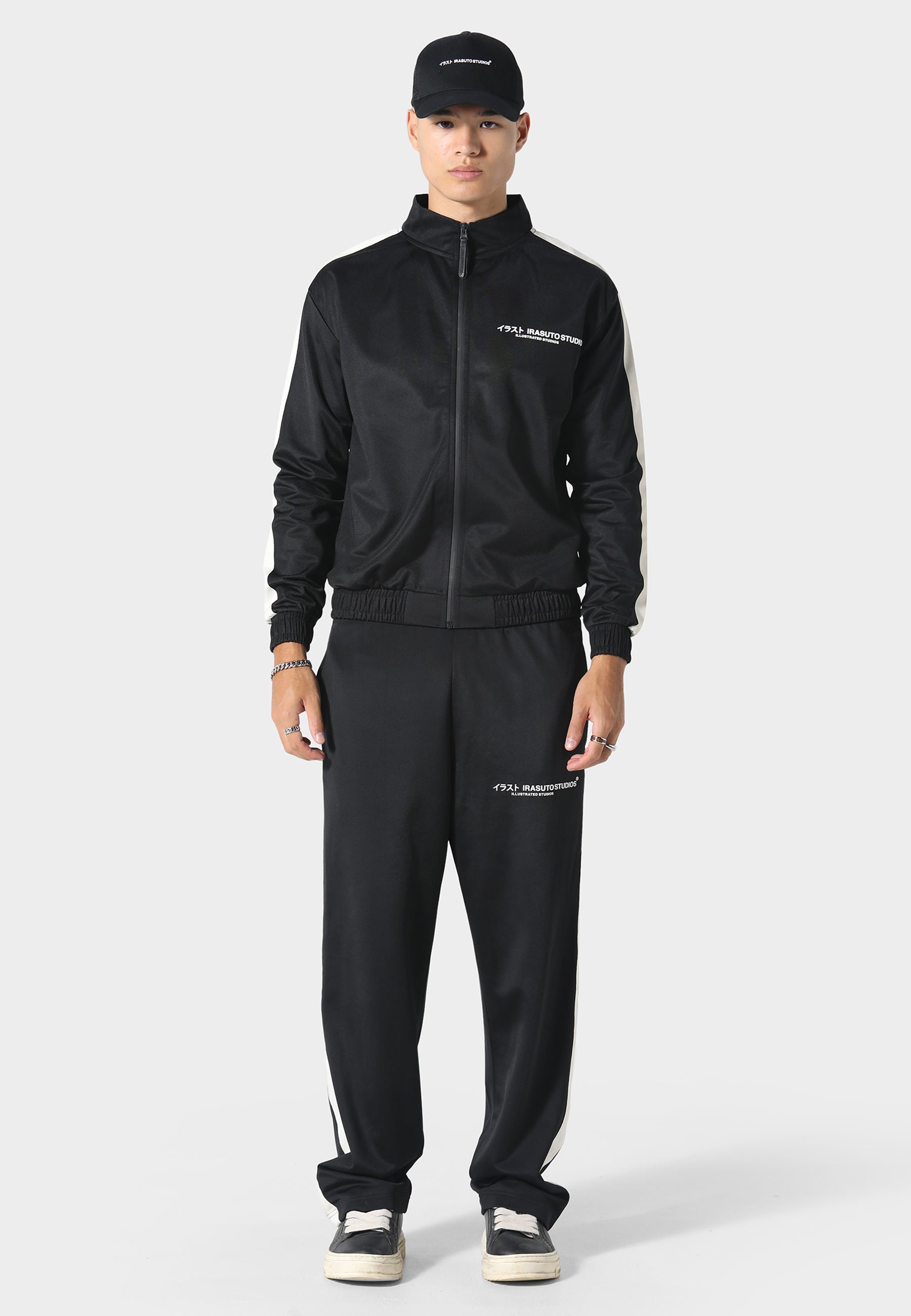Tricote Black Track Top