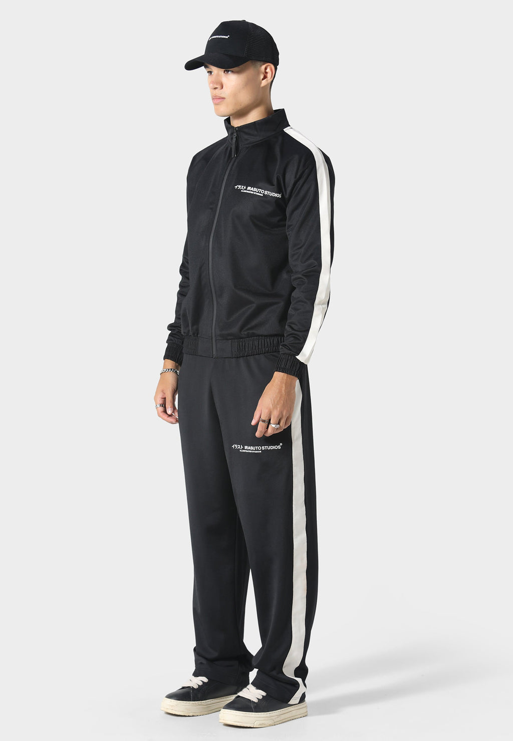 Tricote Black Track Top