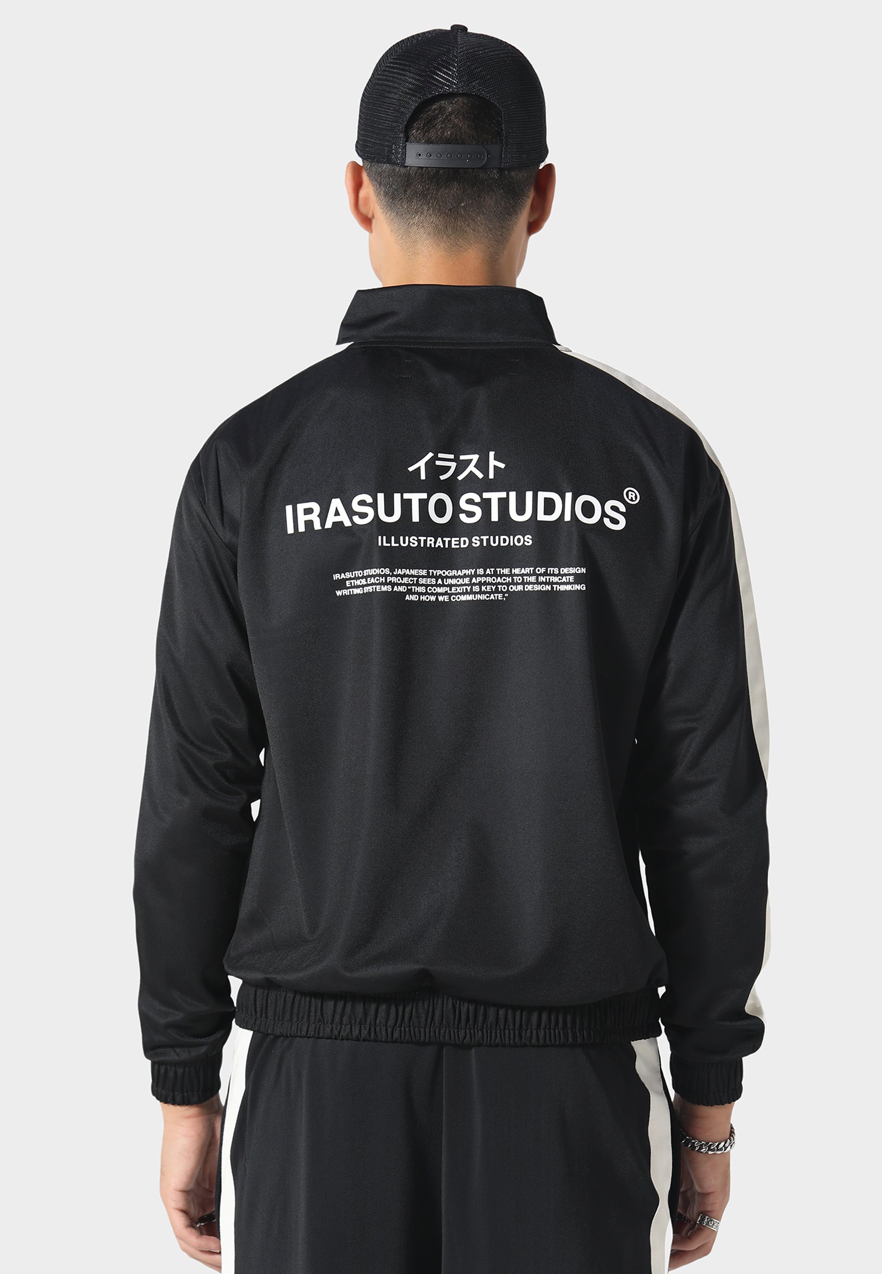 Tricote Black Track Top