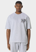 Bloom Torque Marl Grey T-Shirt
