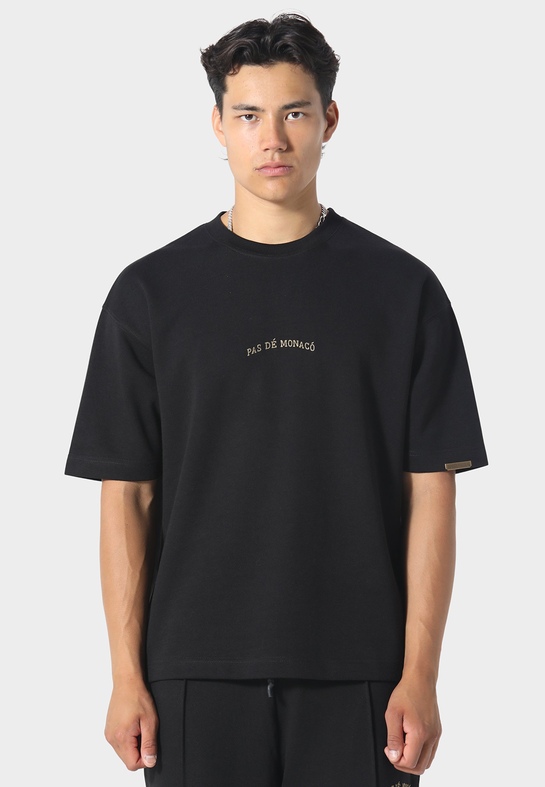 Broderie Black T-Shirt