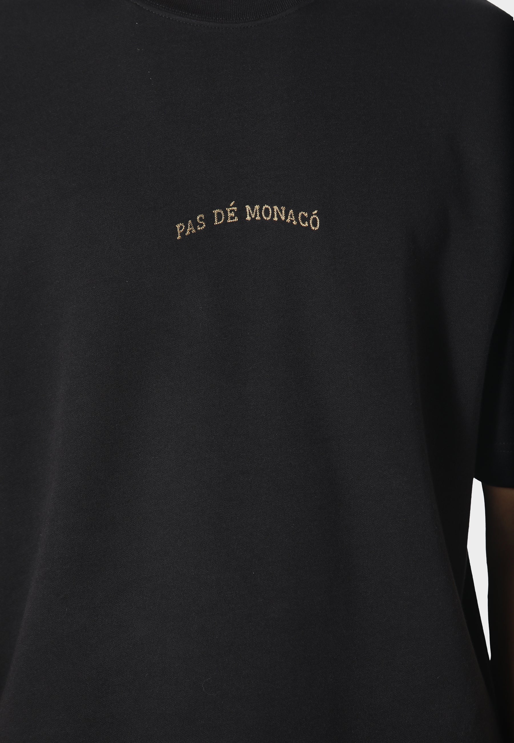 Broderie Black T-Shirt