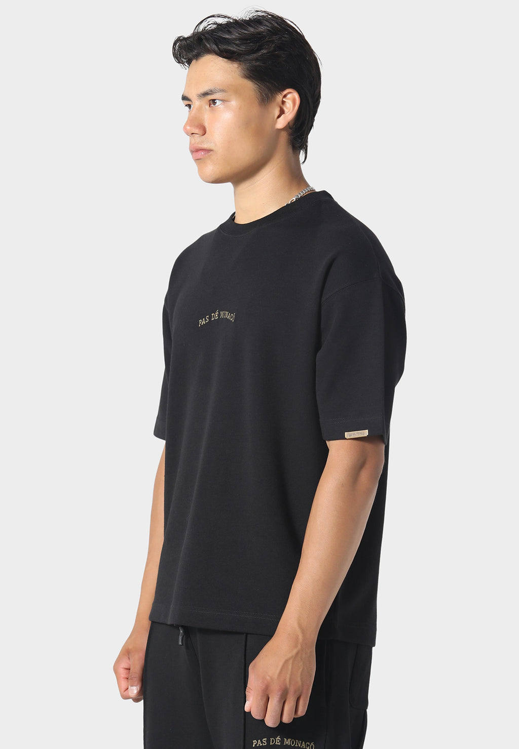 Broderie Black T-Shirt
