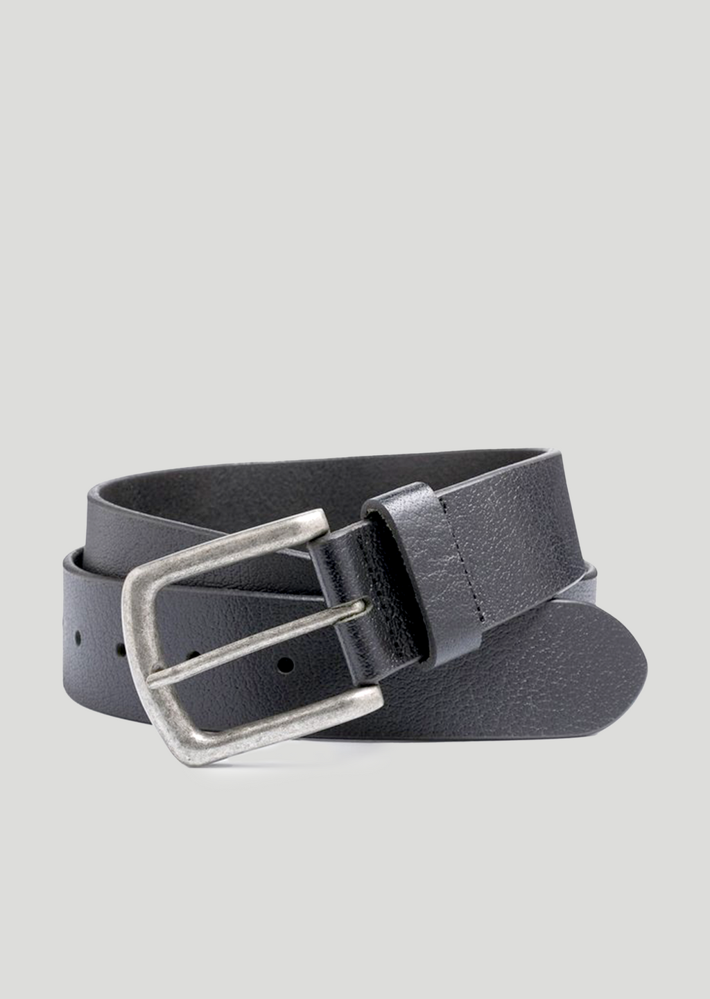 Sedley Black Leather Belt