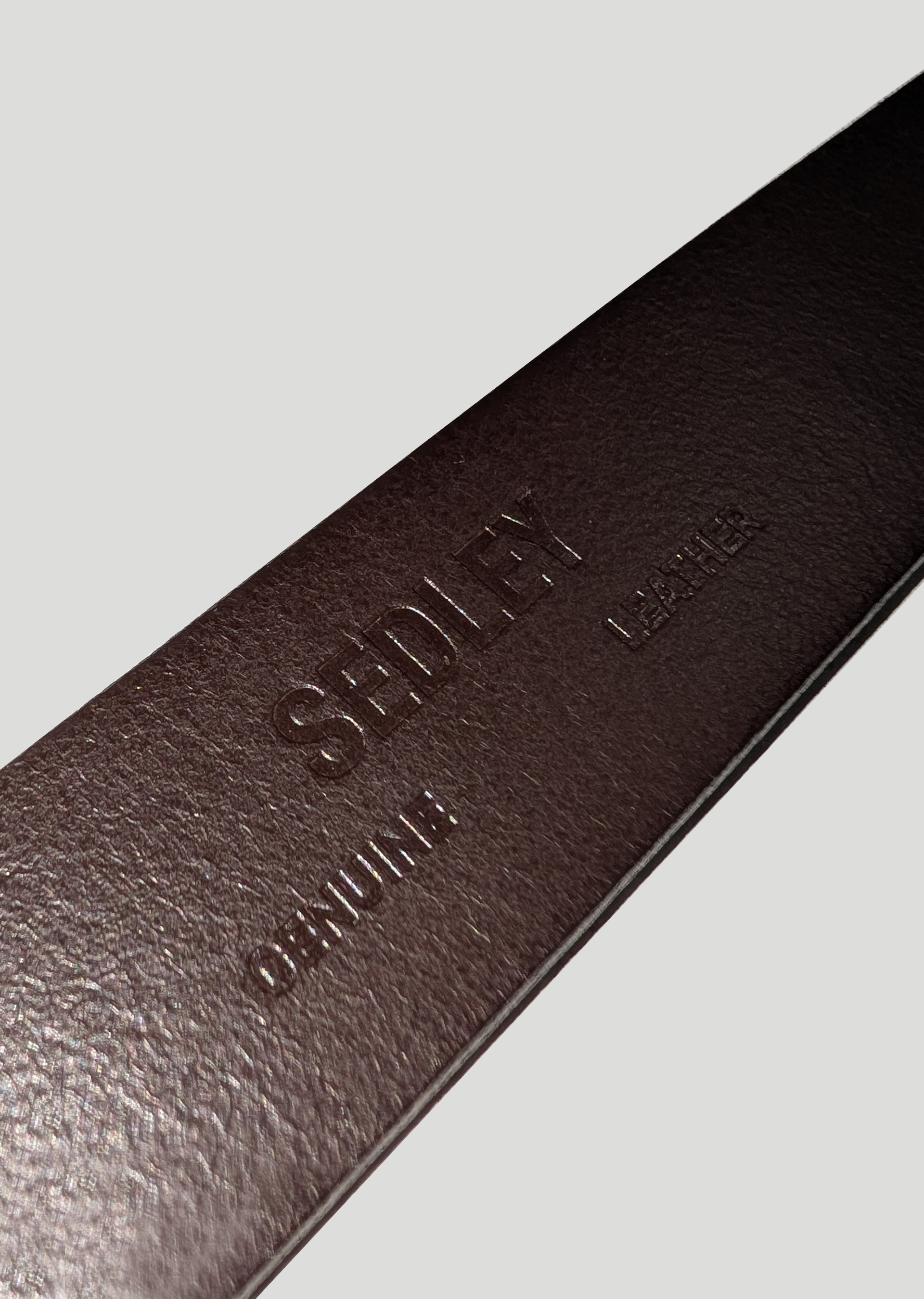 Sedley Brown Leather Belt