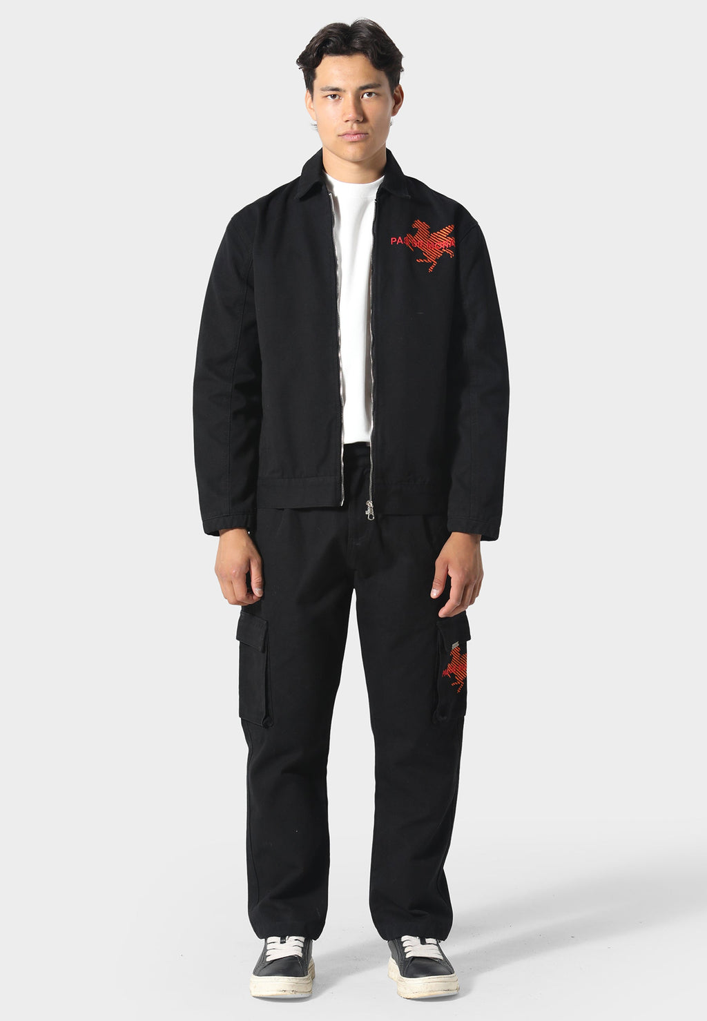 Canvas Race Black Jacket