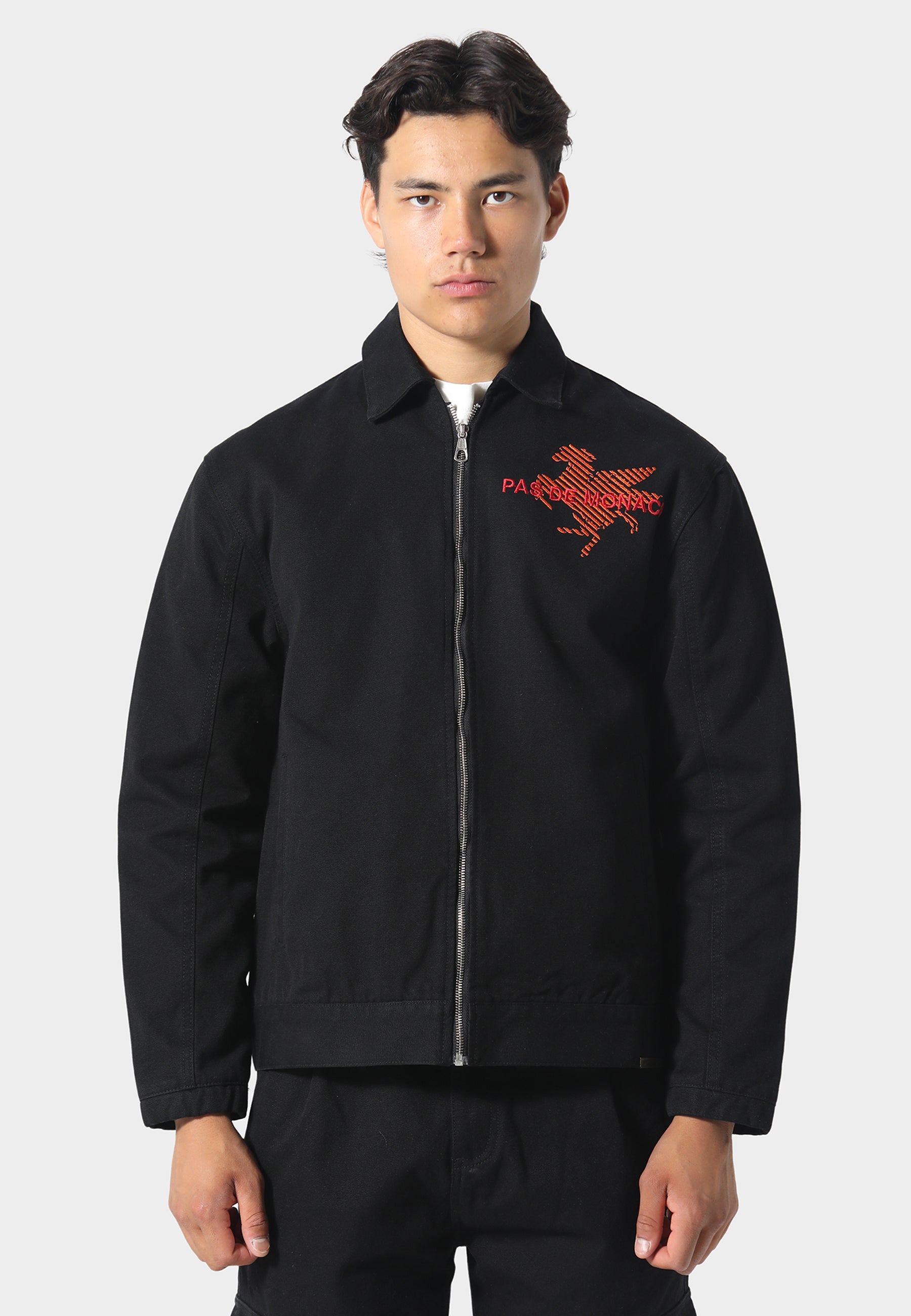 Canvas Race Black Jacket
