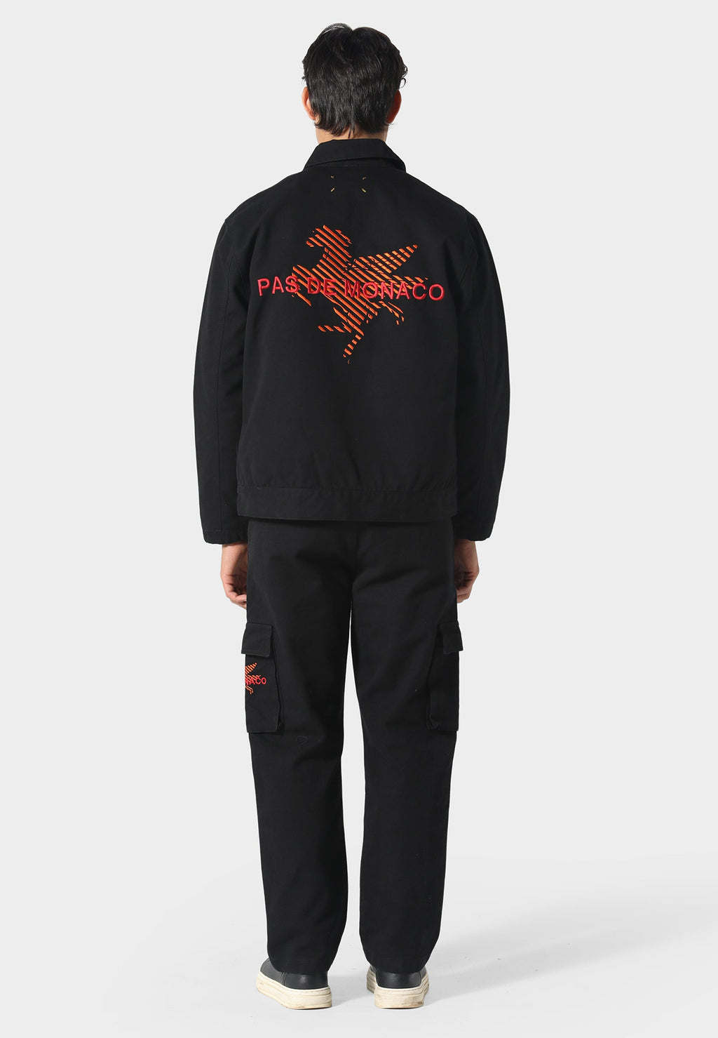 Canvas Race Black Jacket