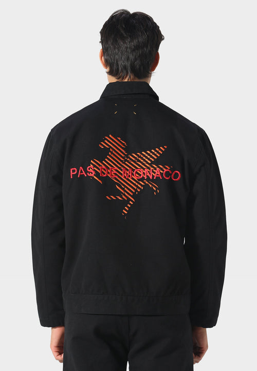 Canvas Race Black Jacket
