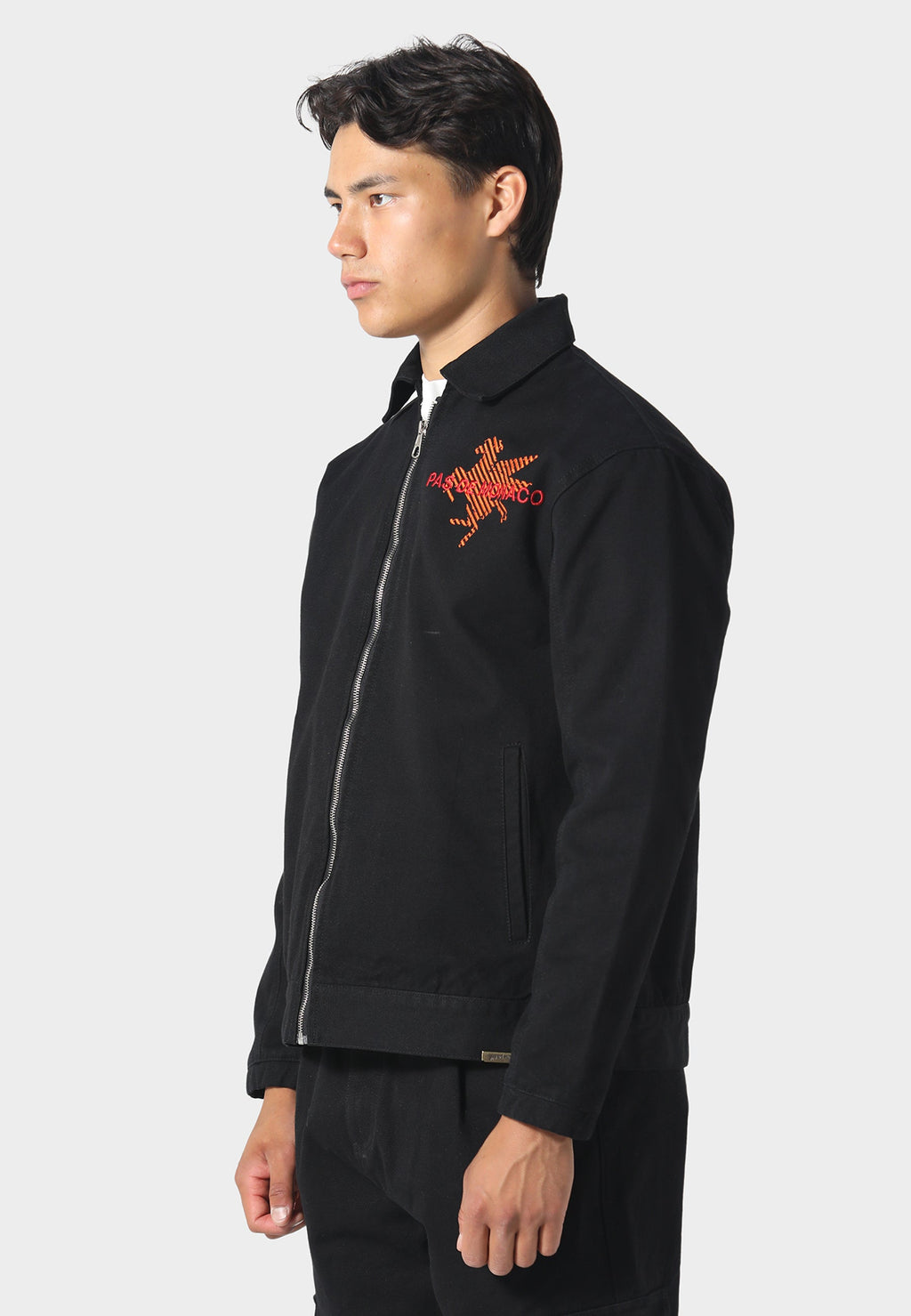 Canvas Race Black Jacket