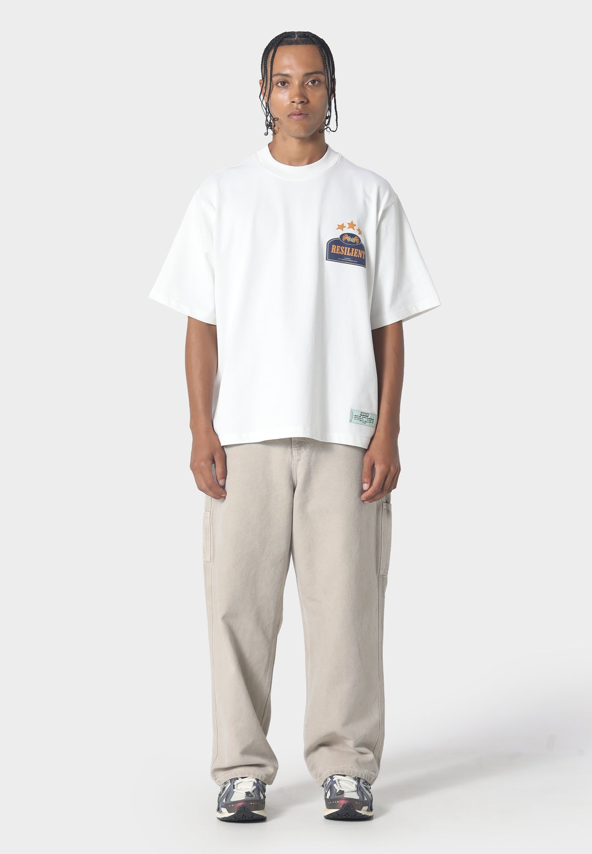 Chaos T-Shirt Bone White