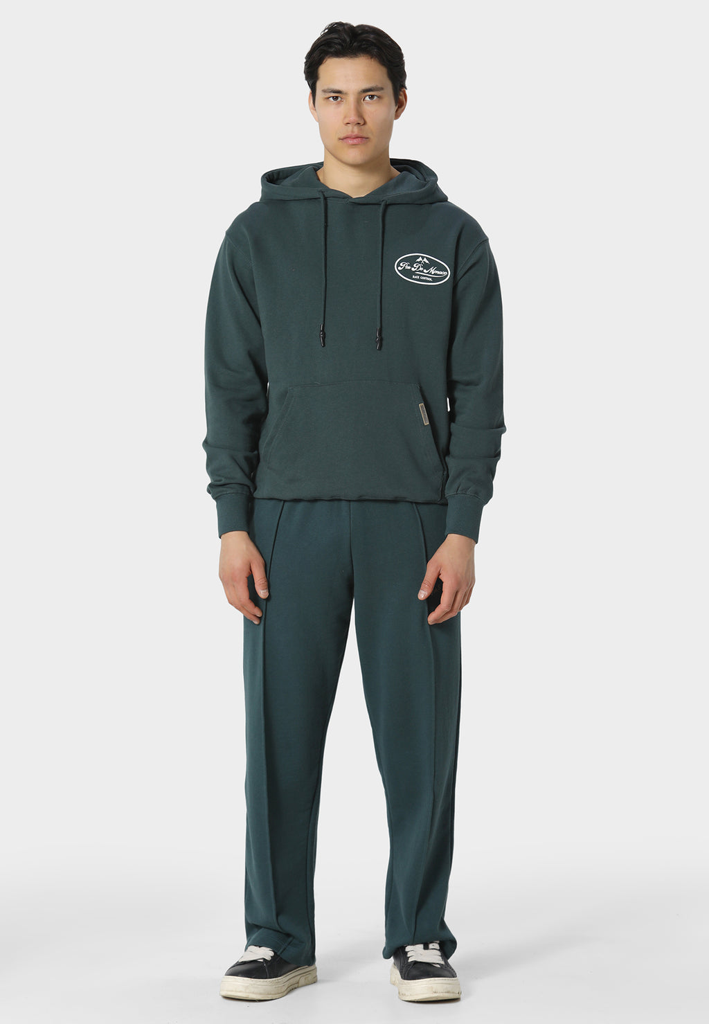 Circuit Shell Forest Green Hoodie
