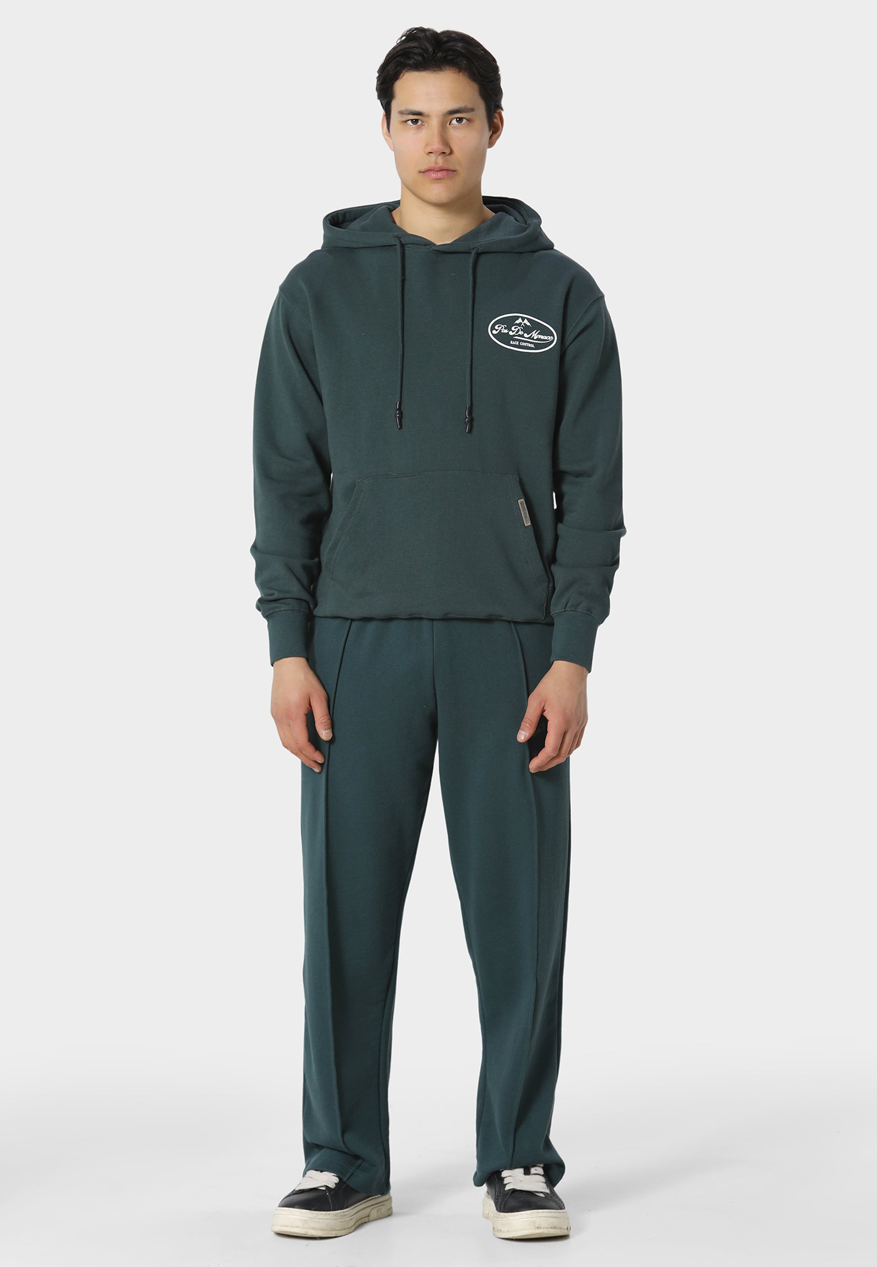 Circuit Shell Forest Green Hoodie