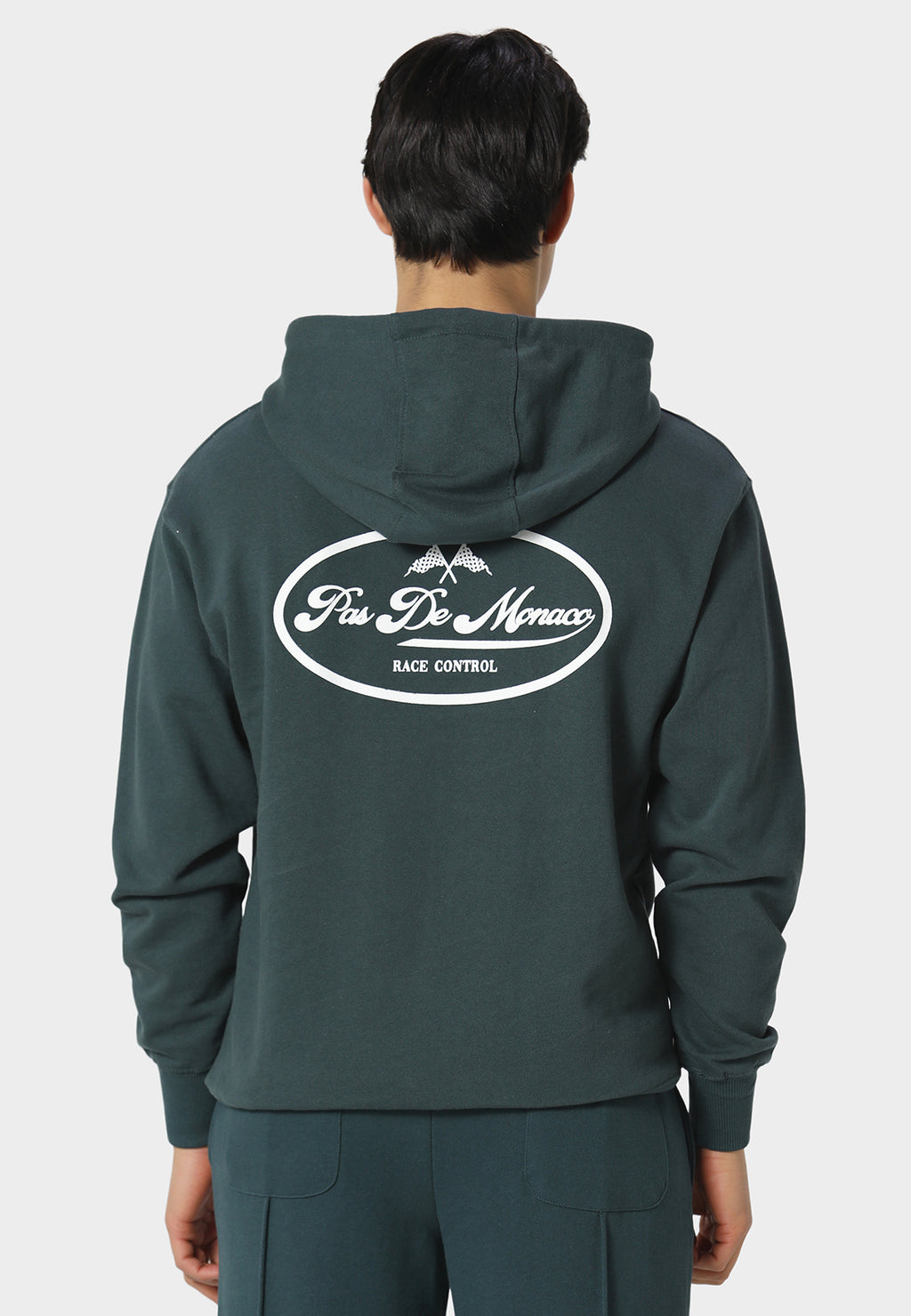 Circuit Shell Forest Green Hoodie