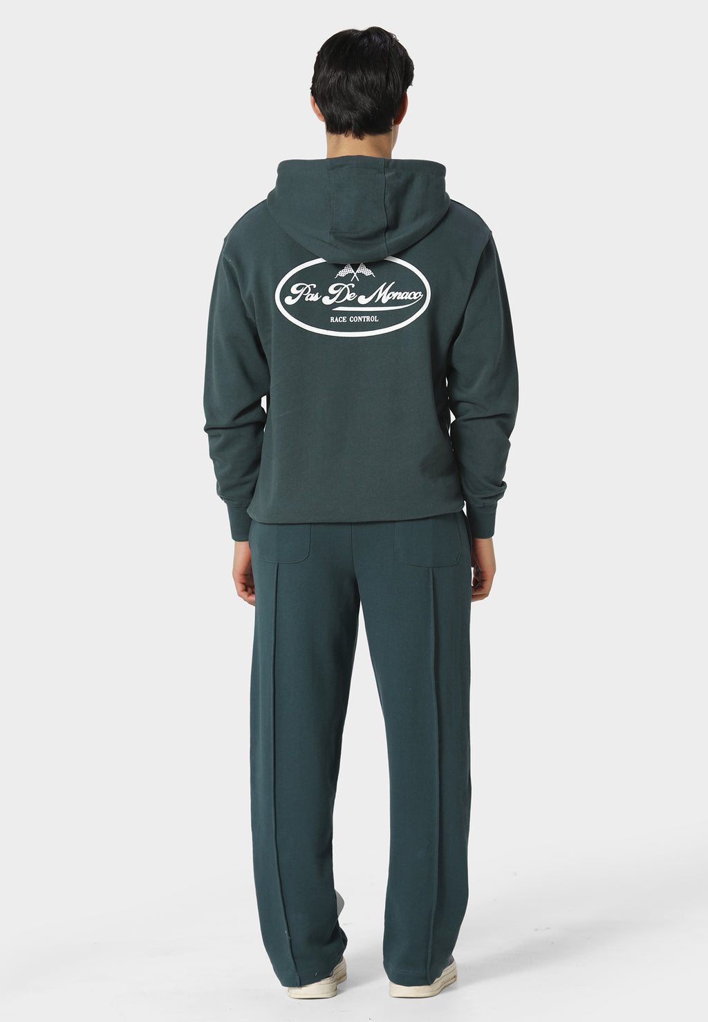 Circuit Shell Forest Green Hoodie