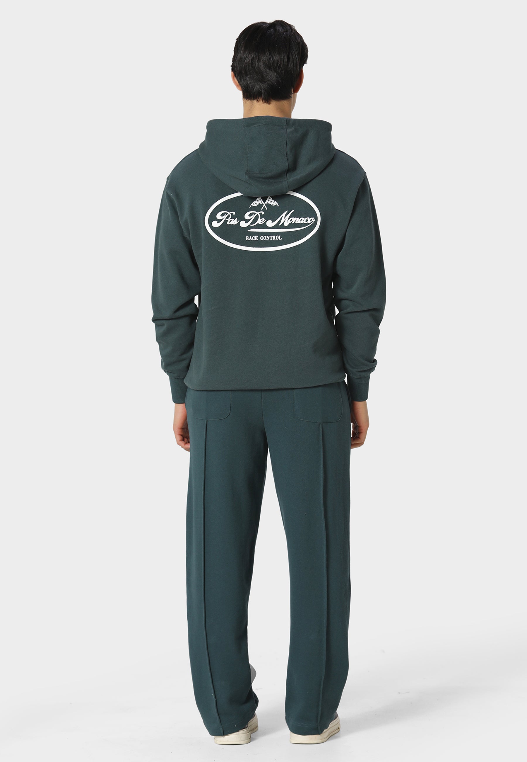 Circuit Shell Forest Green Hoodie