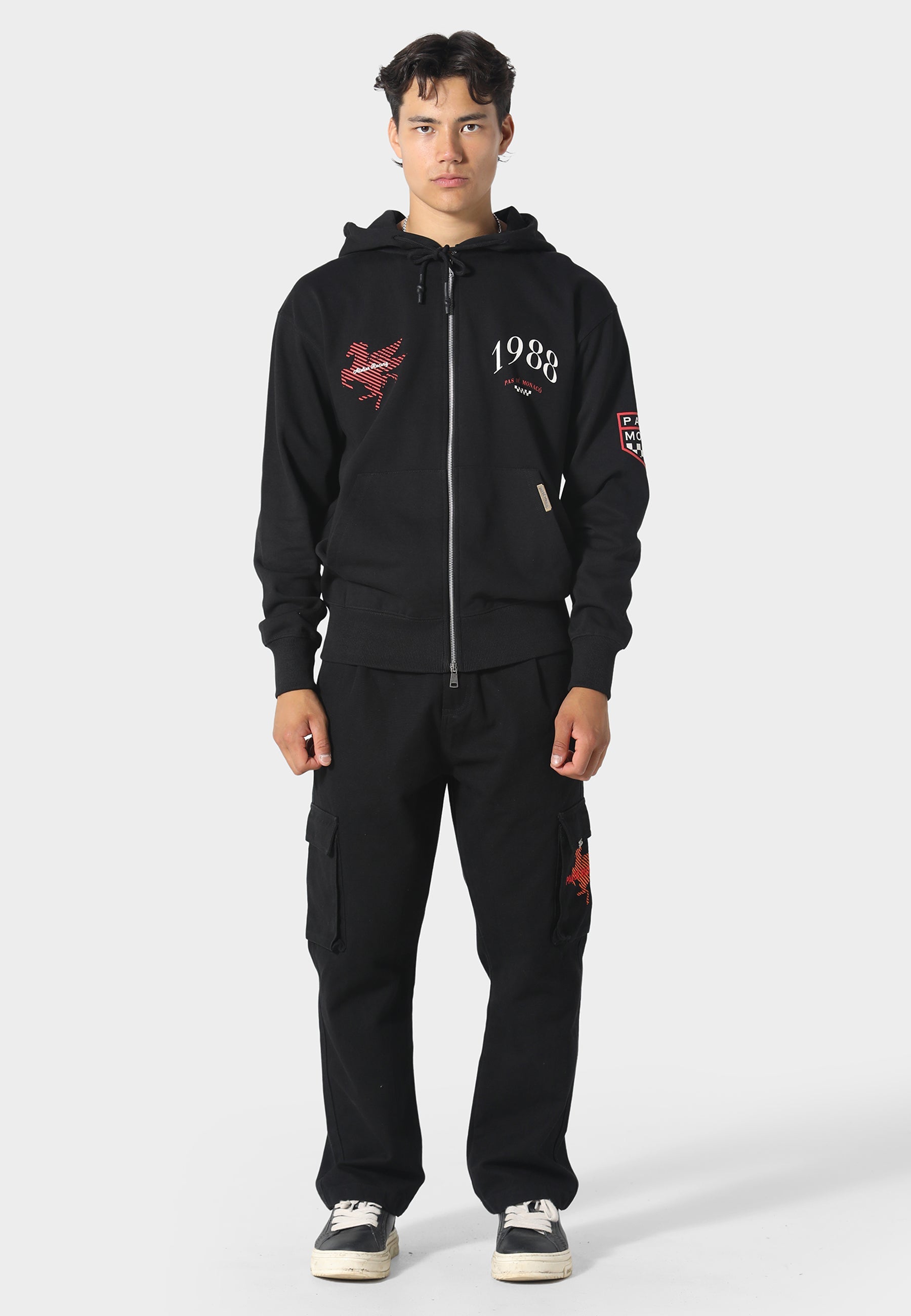 Circuit '88 Black Hoodie