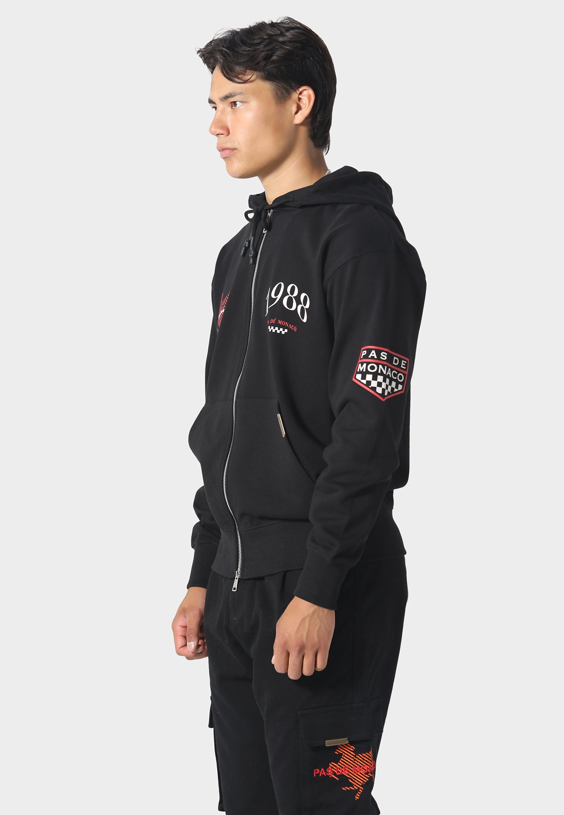 Circuit '88 Black Hoodie