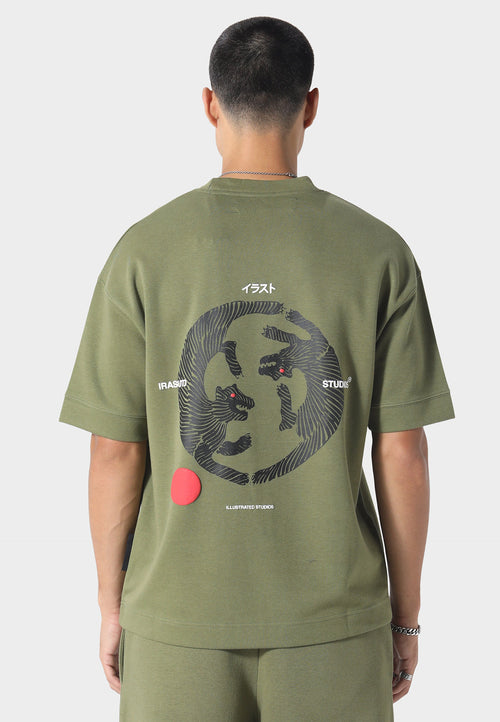 Claw Khaki T-Shirt