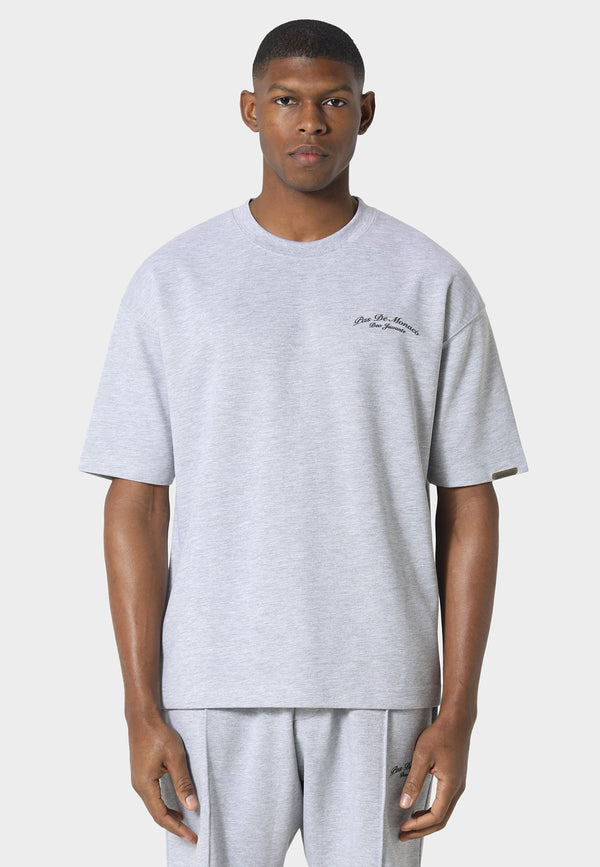 Crest Marl Grey T-Shirt