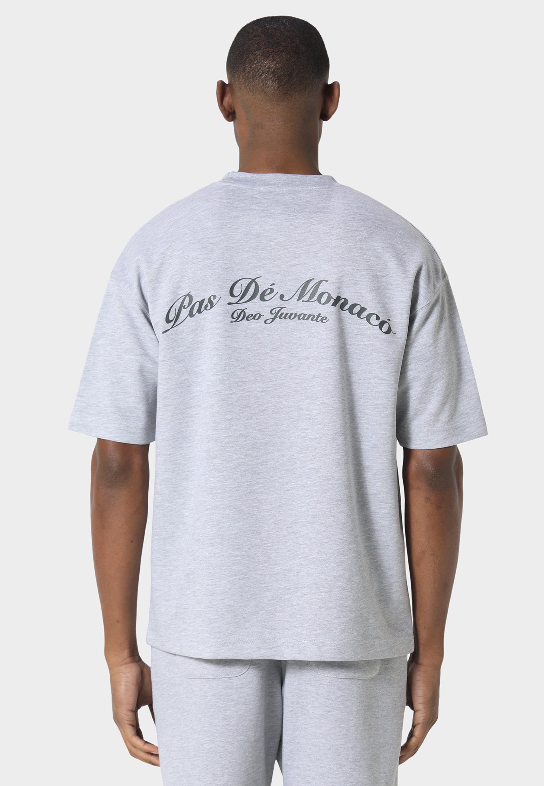 Crest Marl Grey T-Shirt