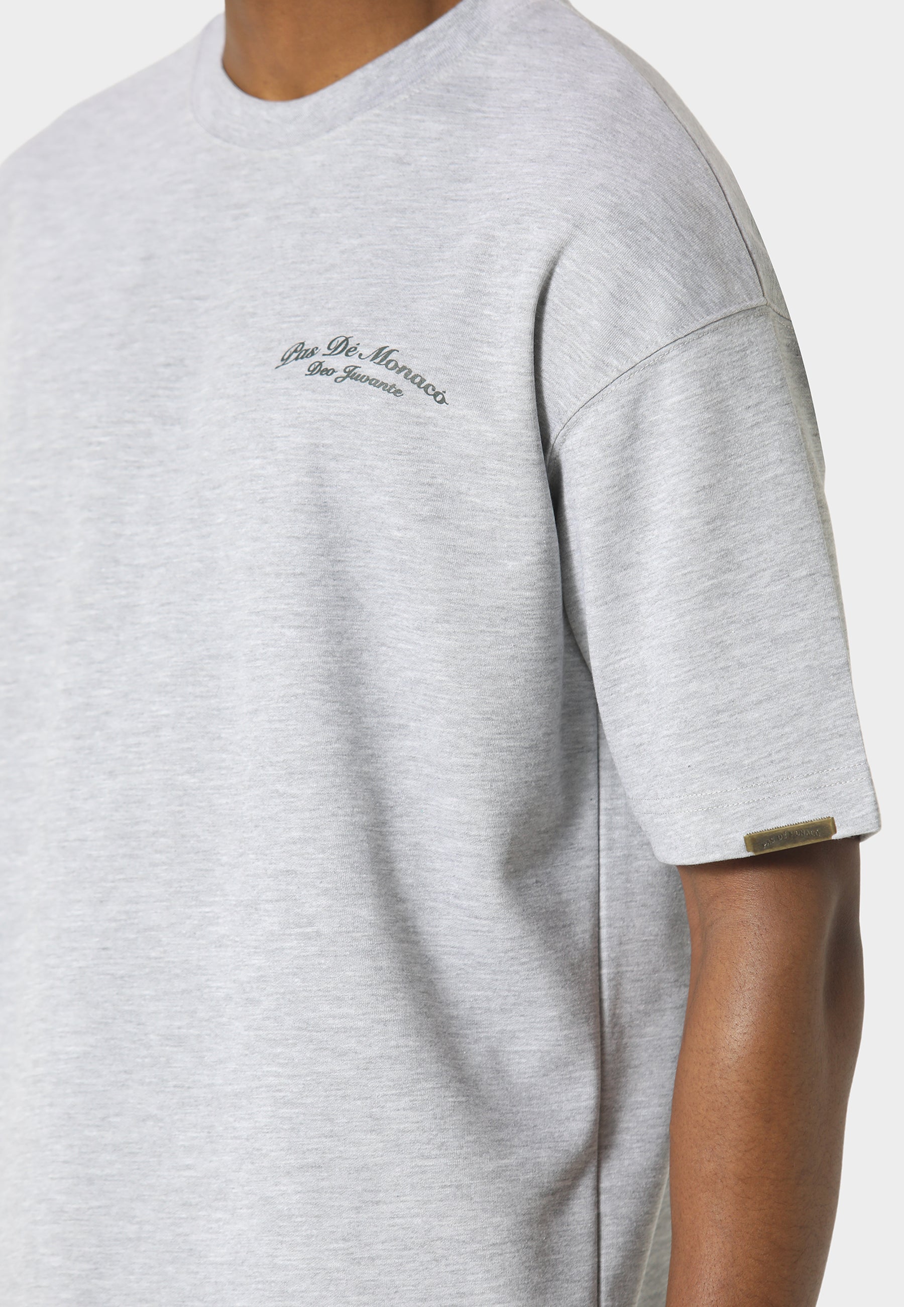 Crest Marl Grey T-Shirt