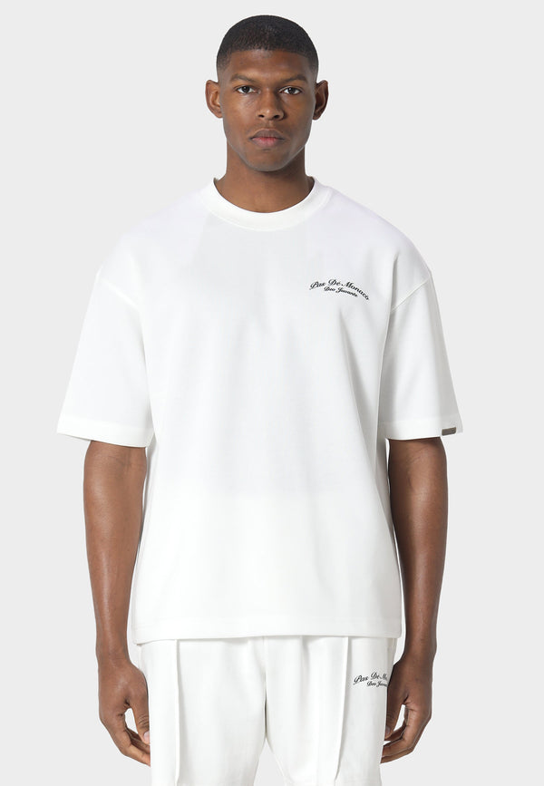 Crest Off White T-Shirt