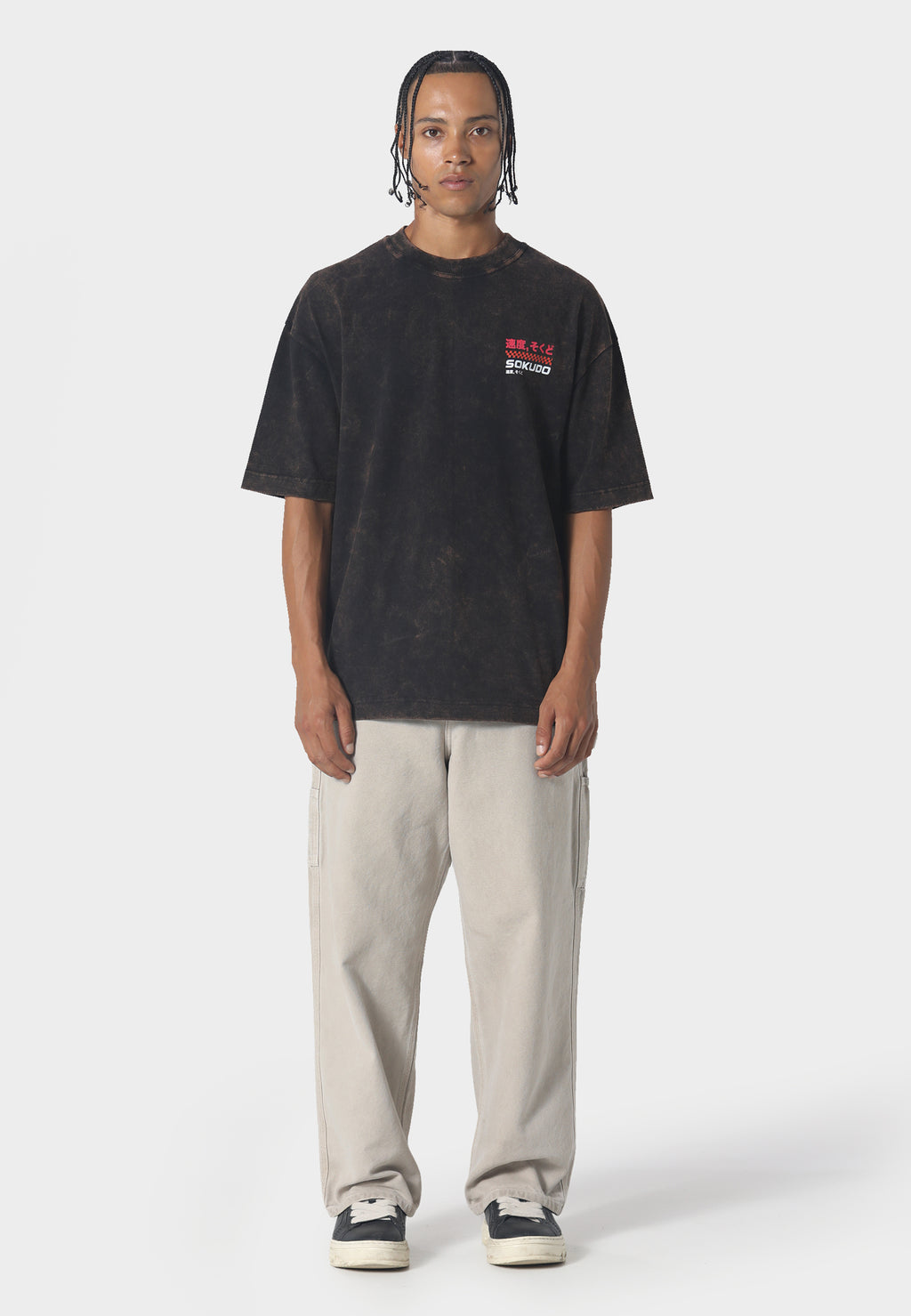 Dorifuto T-Shirt Washed Black