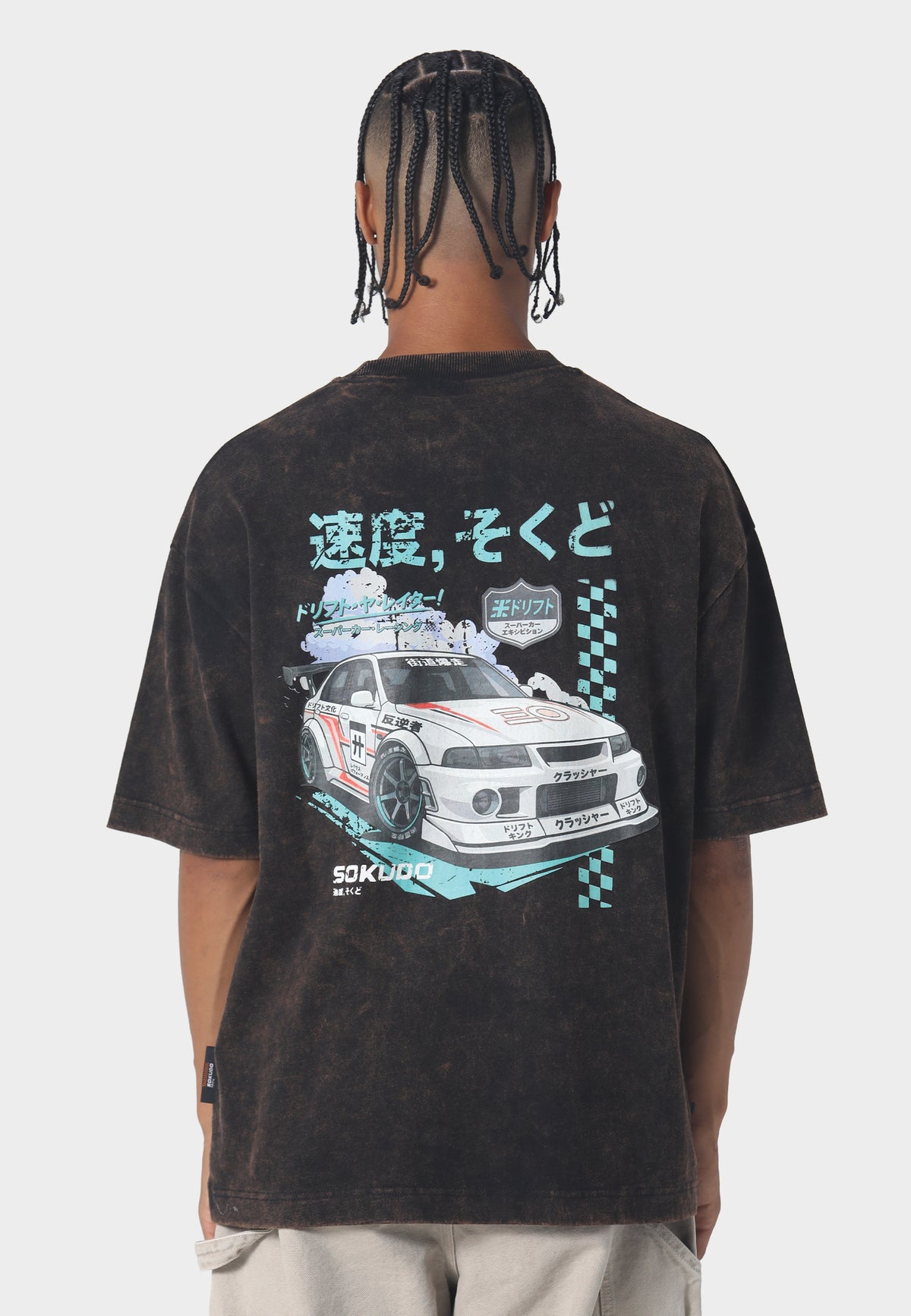 Dorifuto T-Shirt Washed Black
