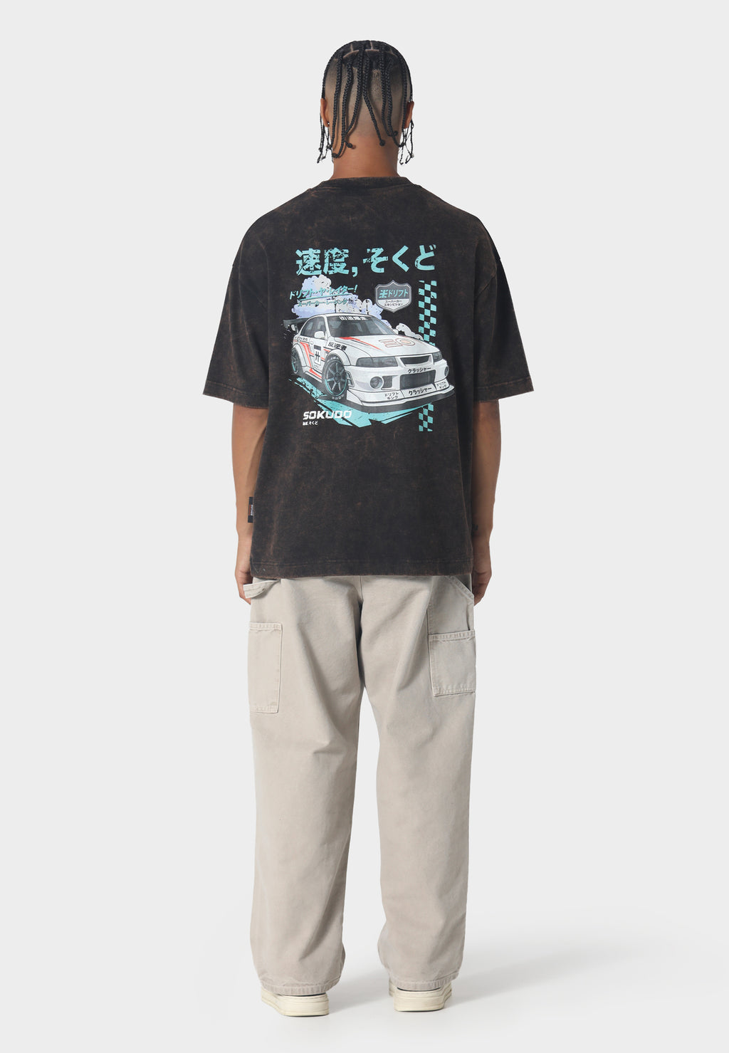 Dorifuto T-Shirt Washed Black