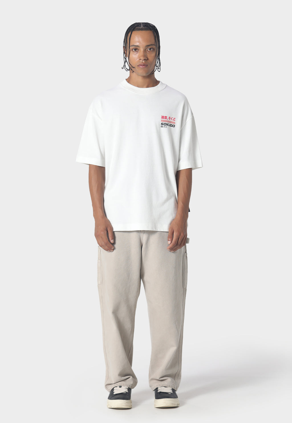 Dorifuto T-Shirt Washed White