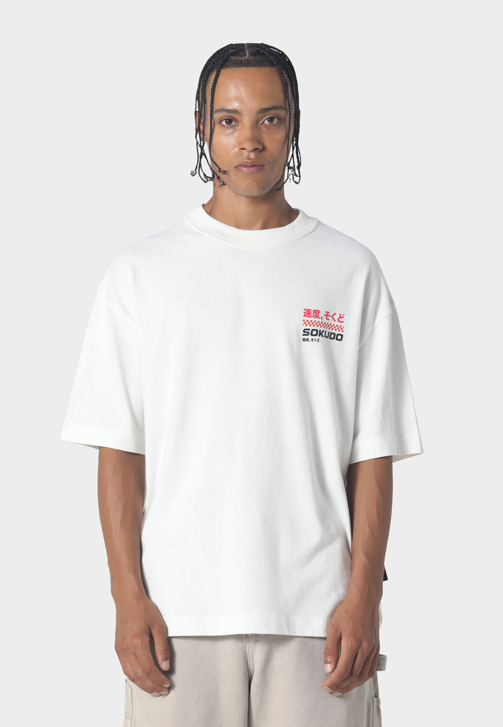 Dorifuto T-Shirt Washed White