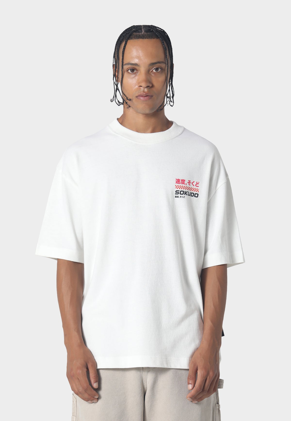 Dorifuto T-Shirt Washed White