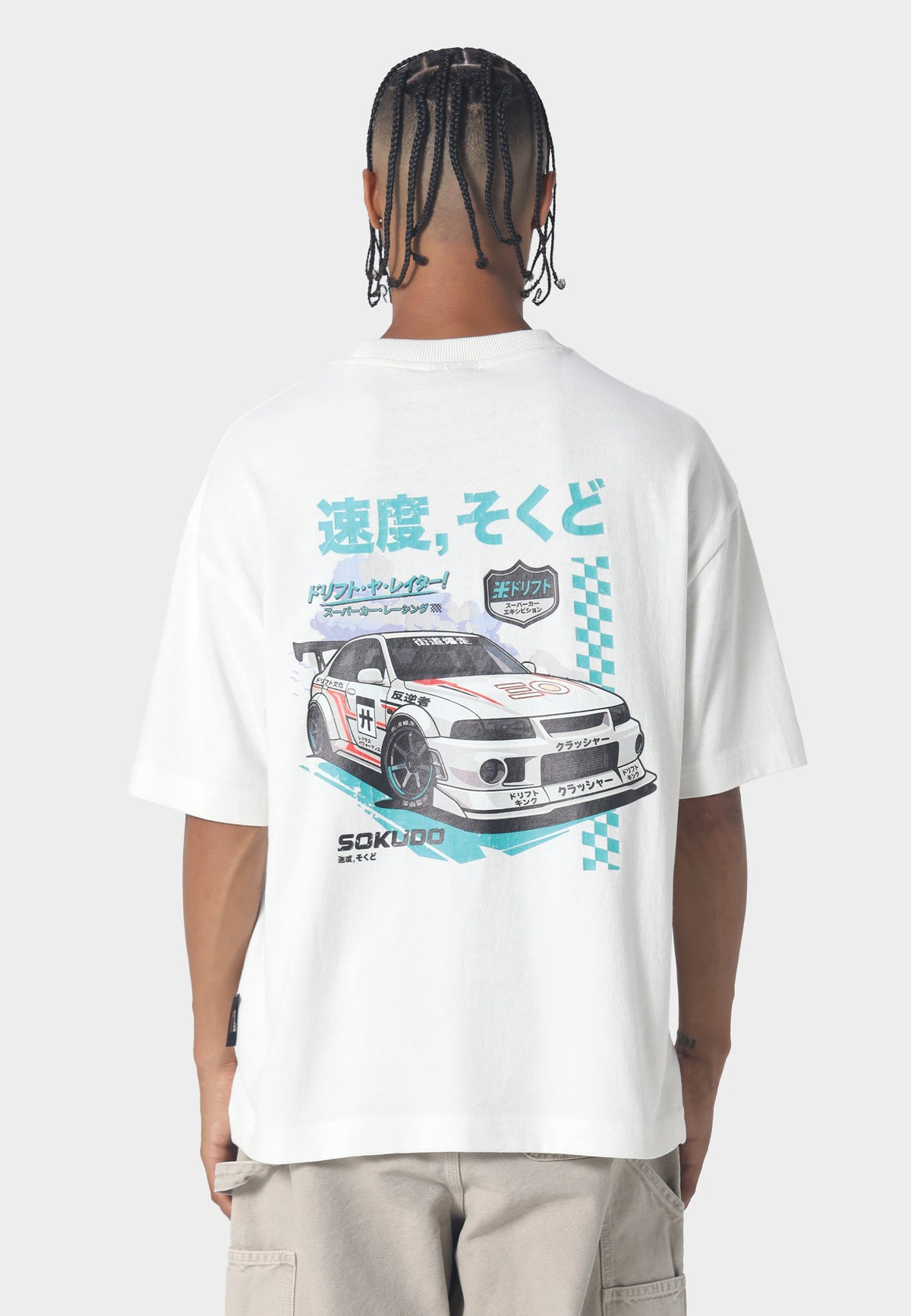 Dorifuto T-Shirt Washed White