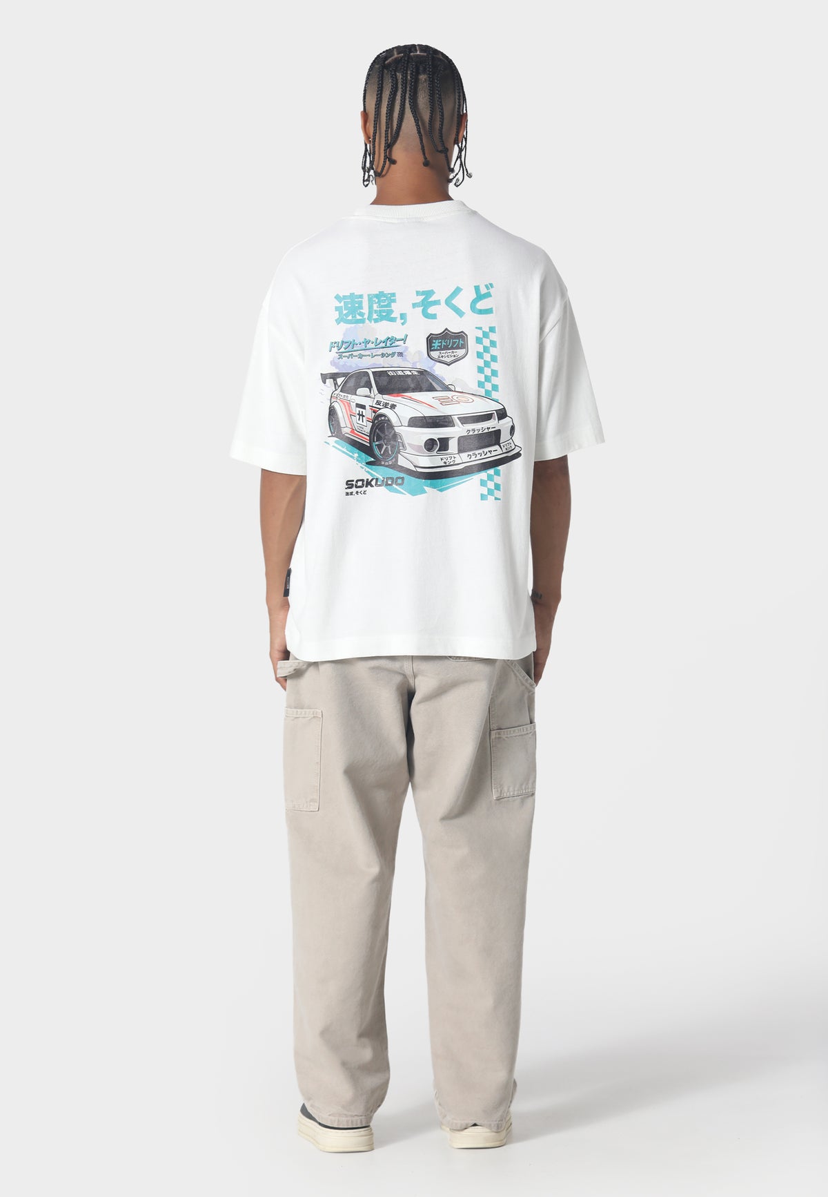 Dorifuto T-Shirt Washed White