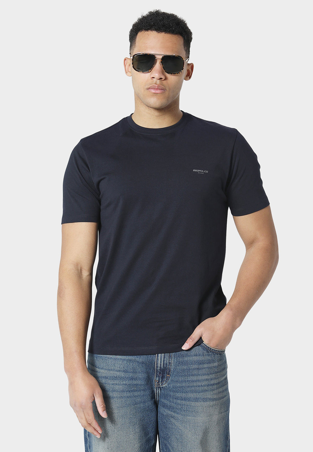 Duocas 2 Pack T-Shirts Navy/White