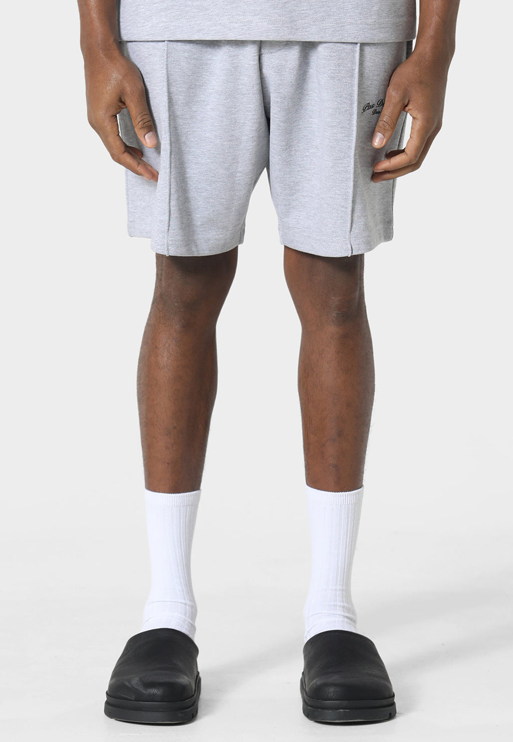 Ecrit Marl Grey Shorts