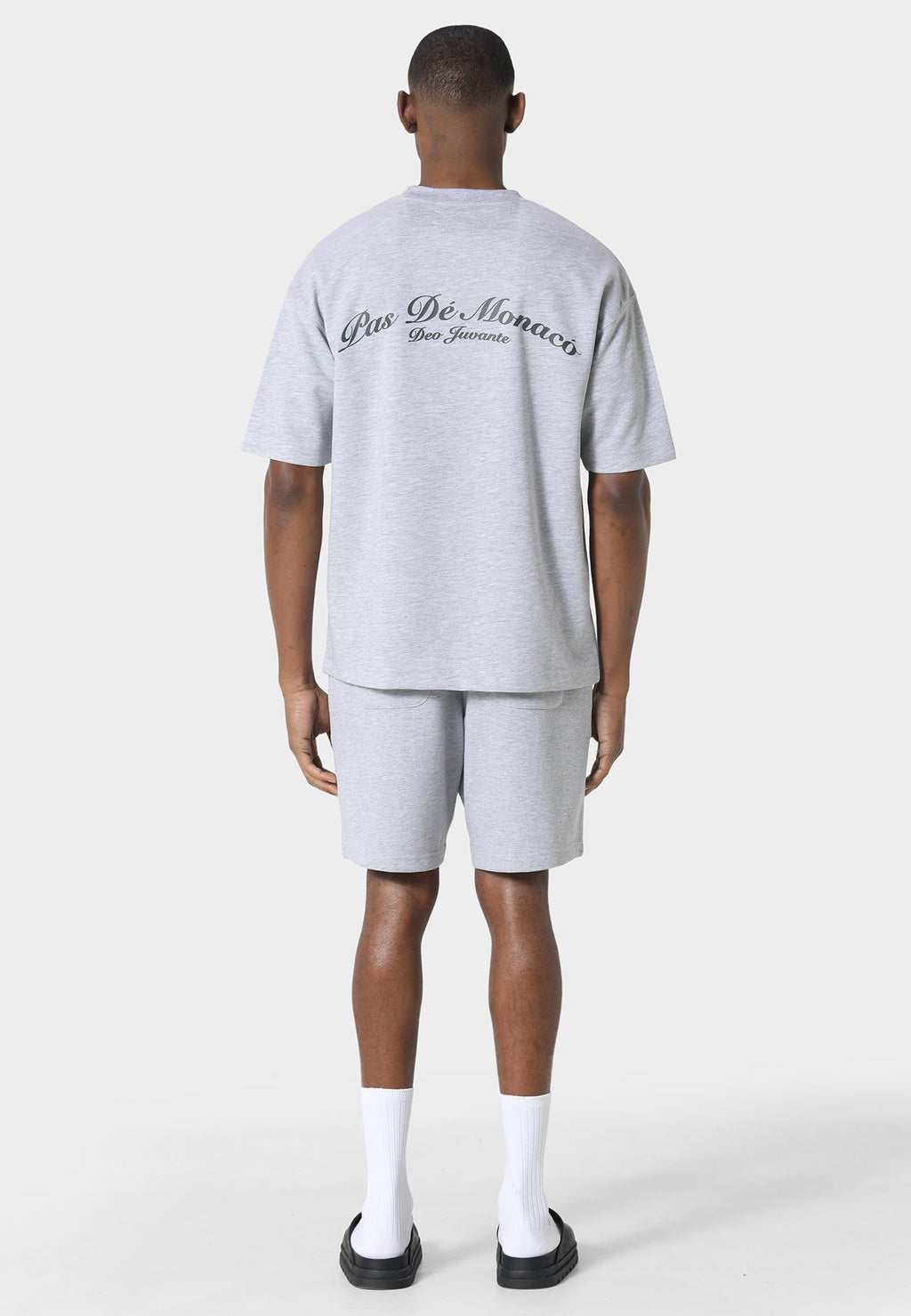 Ecrit Marl Grey Shorts