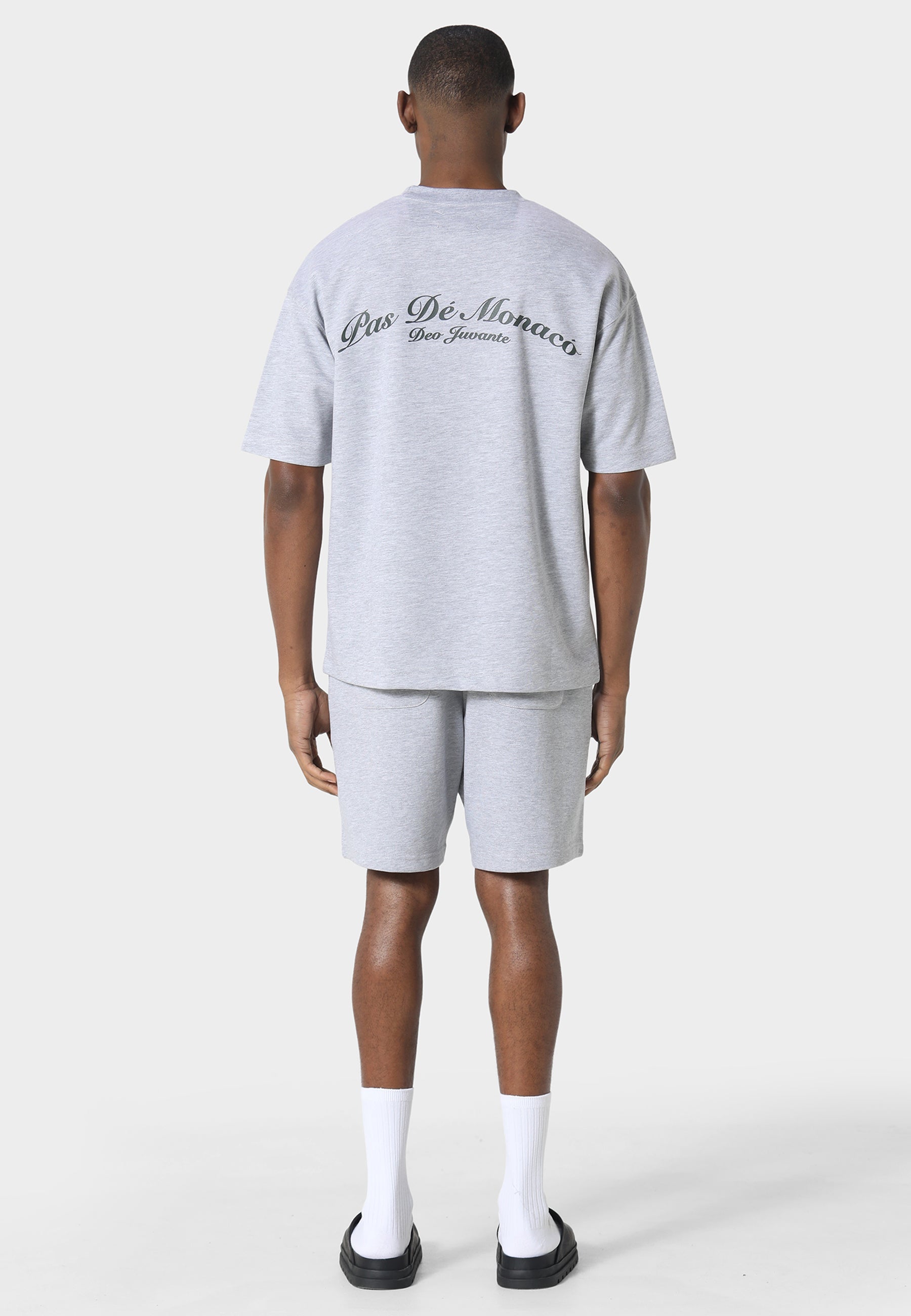 Ecrit Marl Grey Shorts